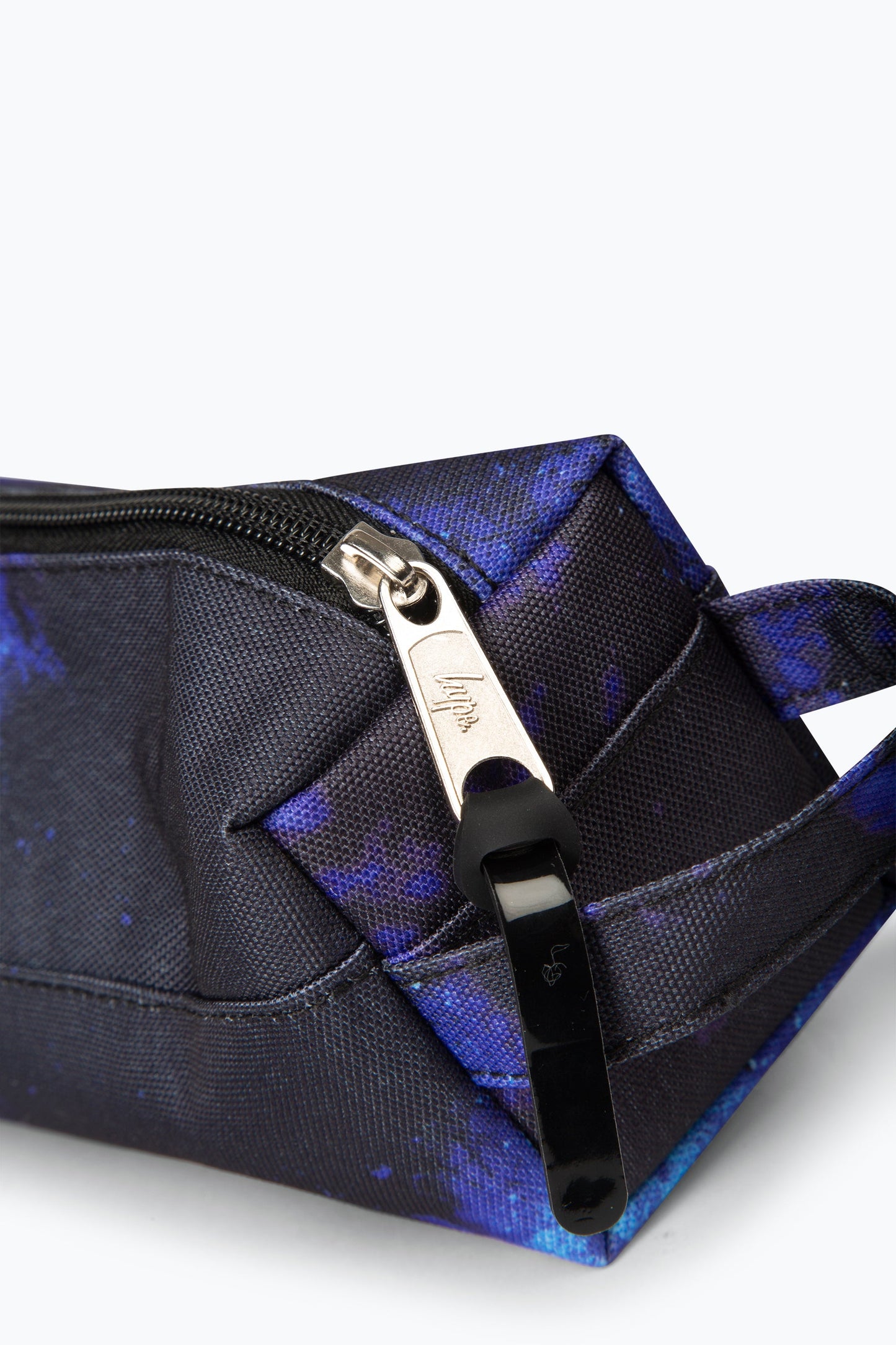 Hype Kids Black Blue Grunge Pencil Case