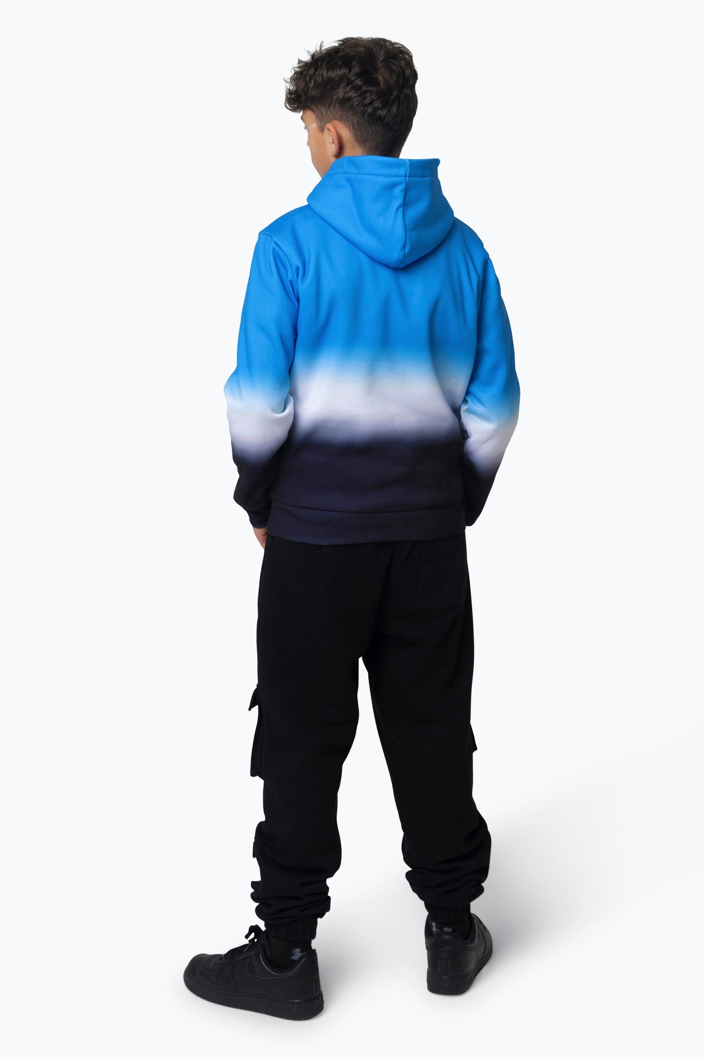 HYPE BOYS MULTI CHANGING SKIES FADE HOODIE