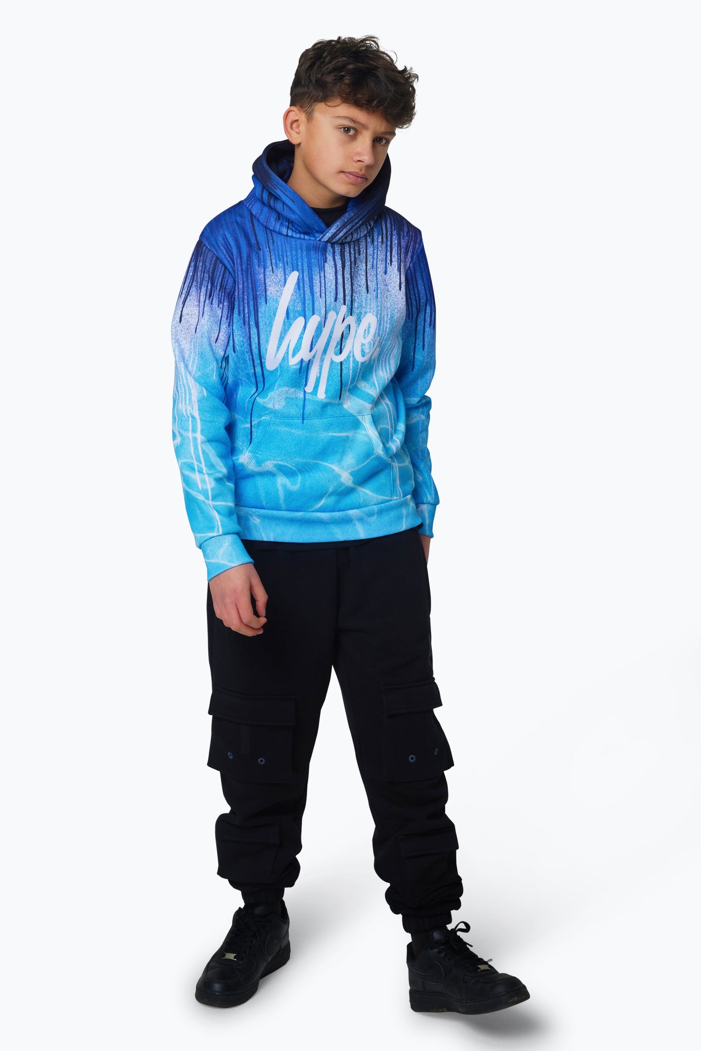 HYPE BOYS MULTI POOL DRIPS HOODIE