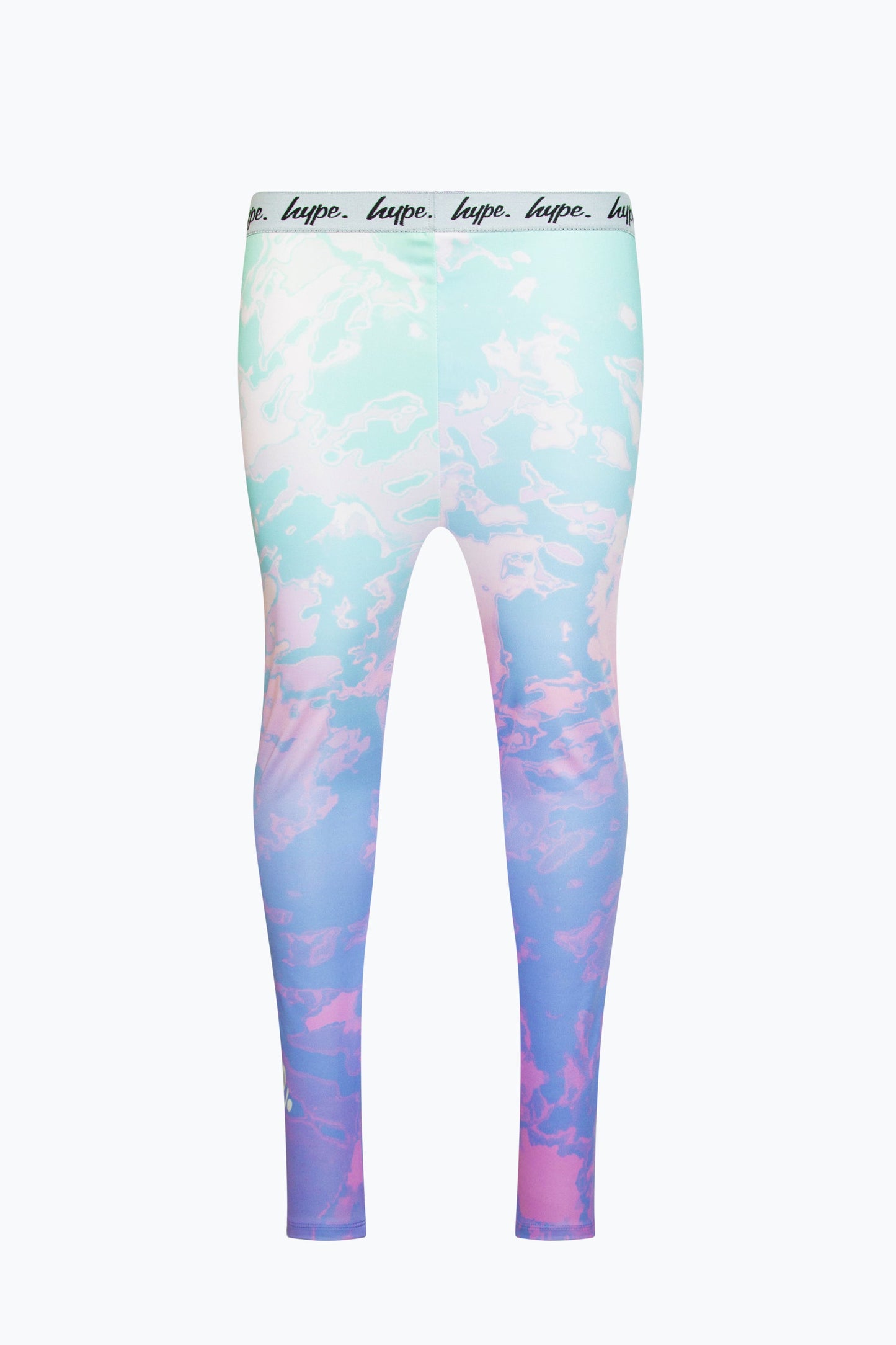 HYPE GIRLS MULTI PASTEL TIE DYE LEGGINGS