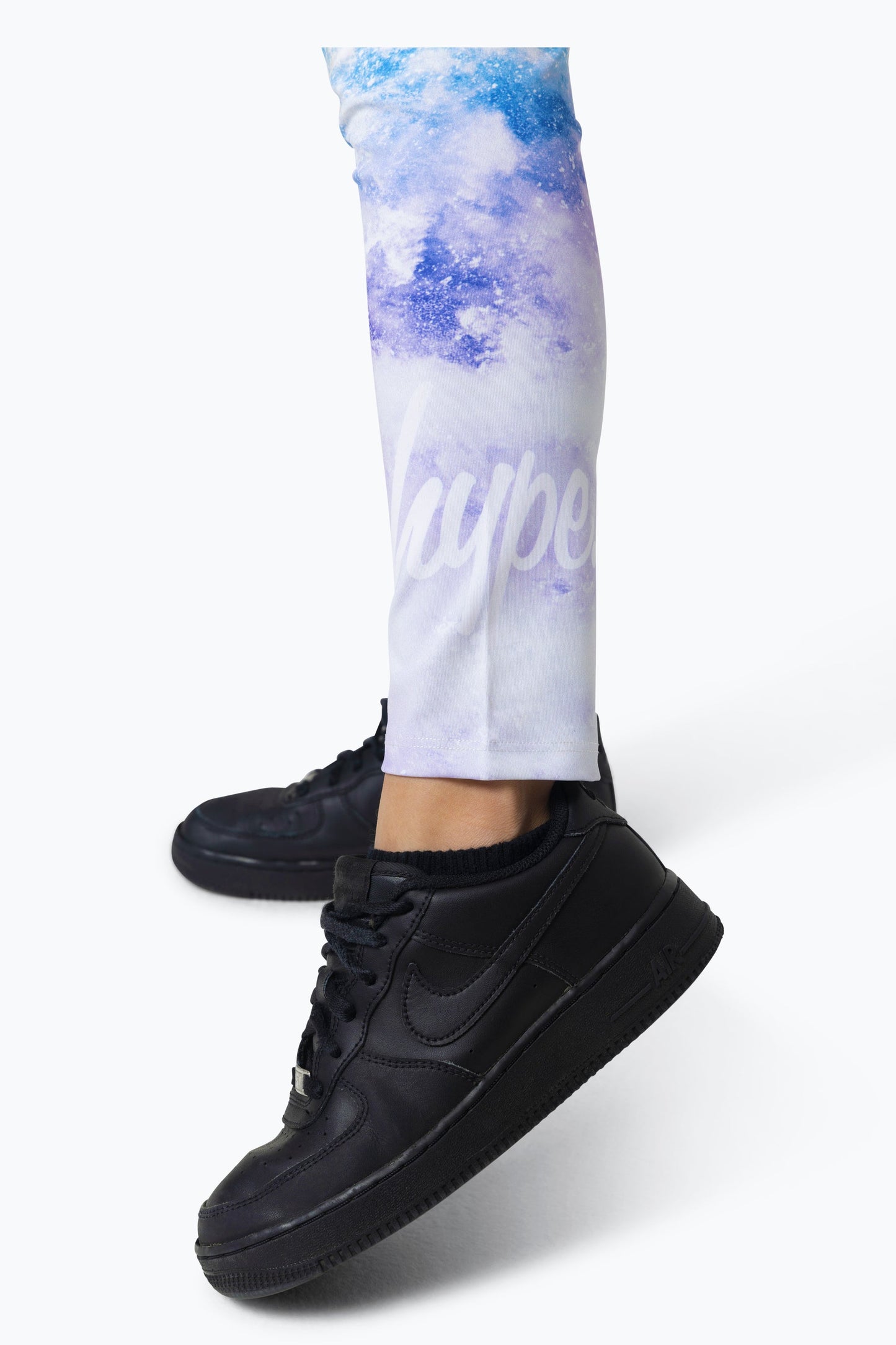 HYPE GIRLS MULTI PURPLE CHALK LEGGINGS