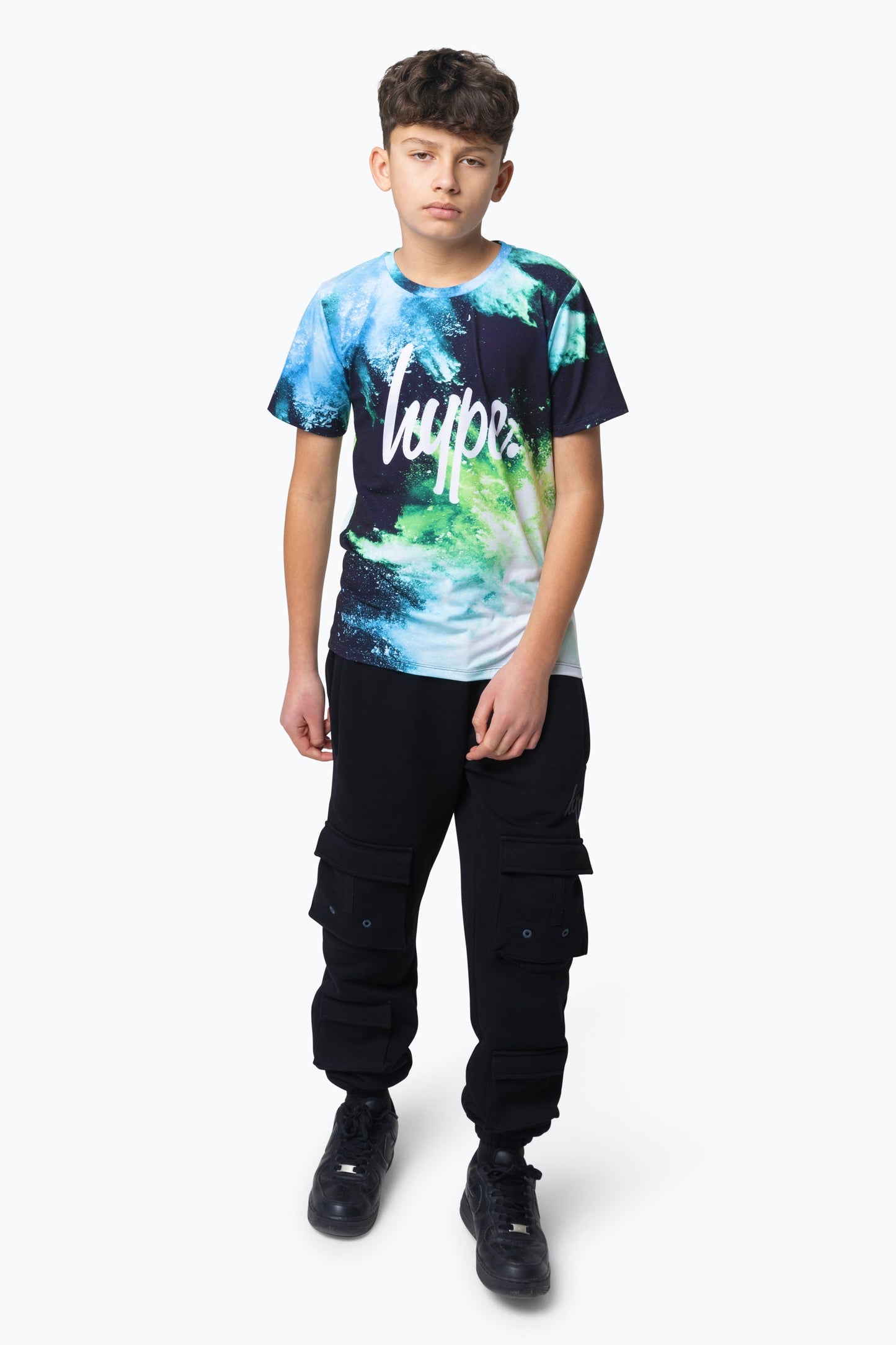HYPE BOYS MULTI CHALK DUST T-SHIRT