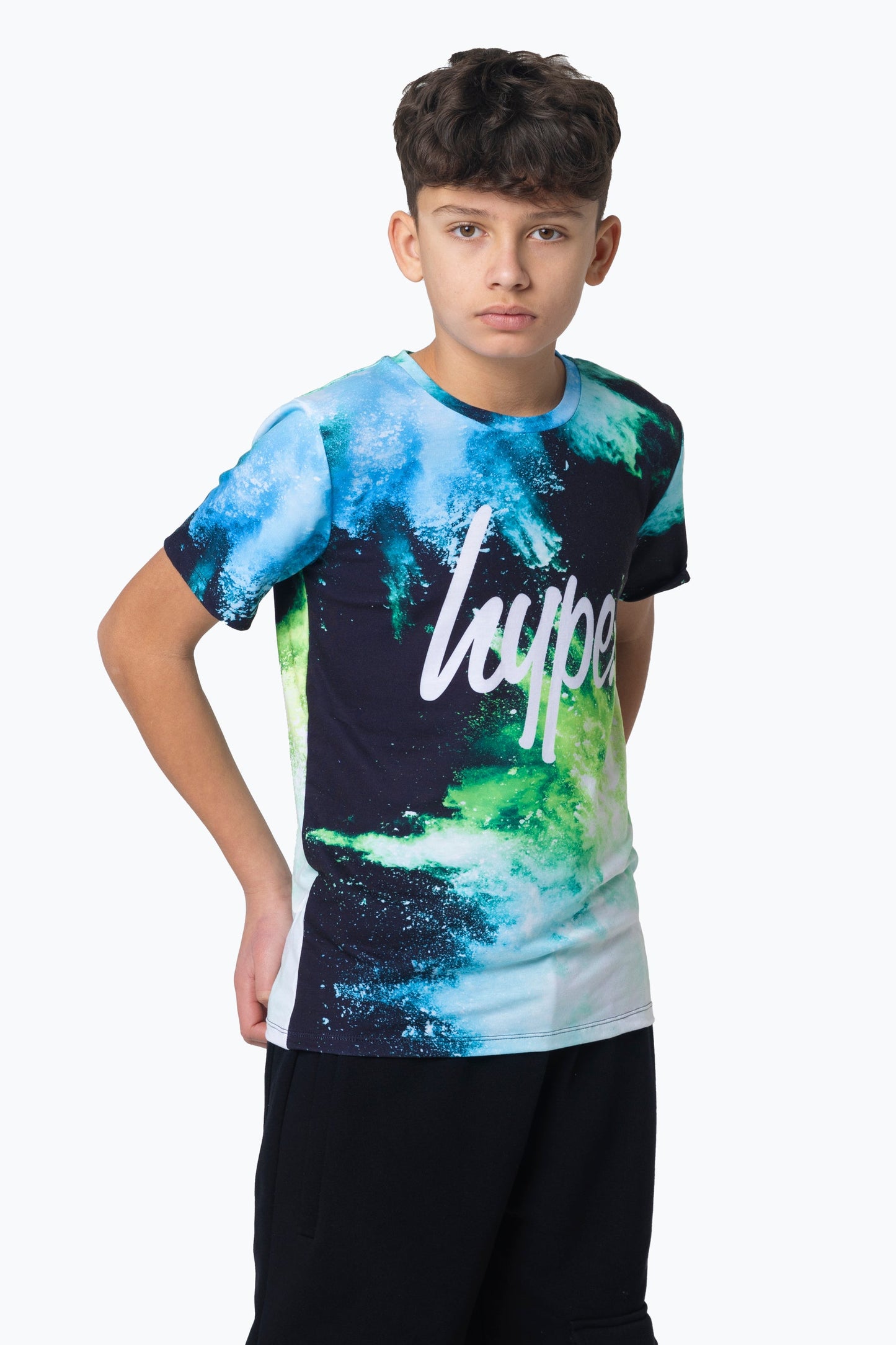 HYPE BOYS MULTI CHALK DUST T-SHIRT