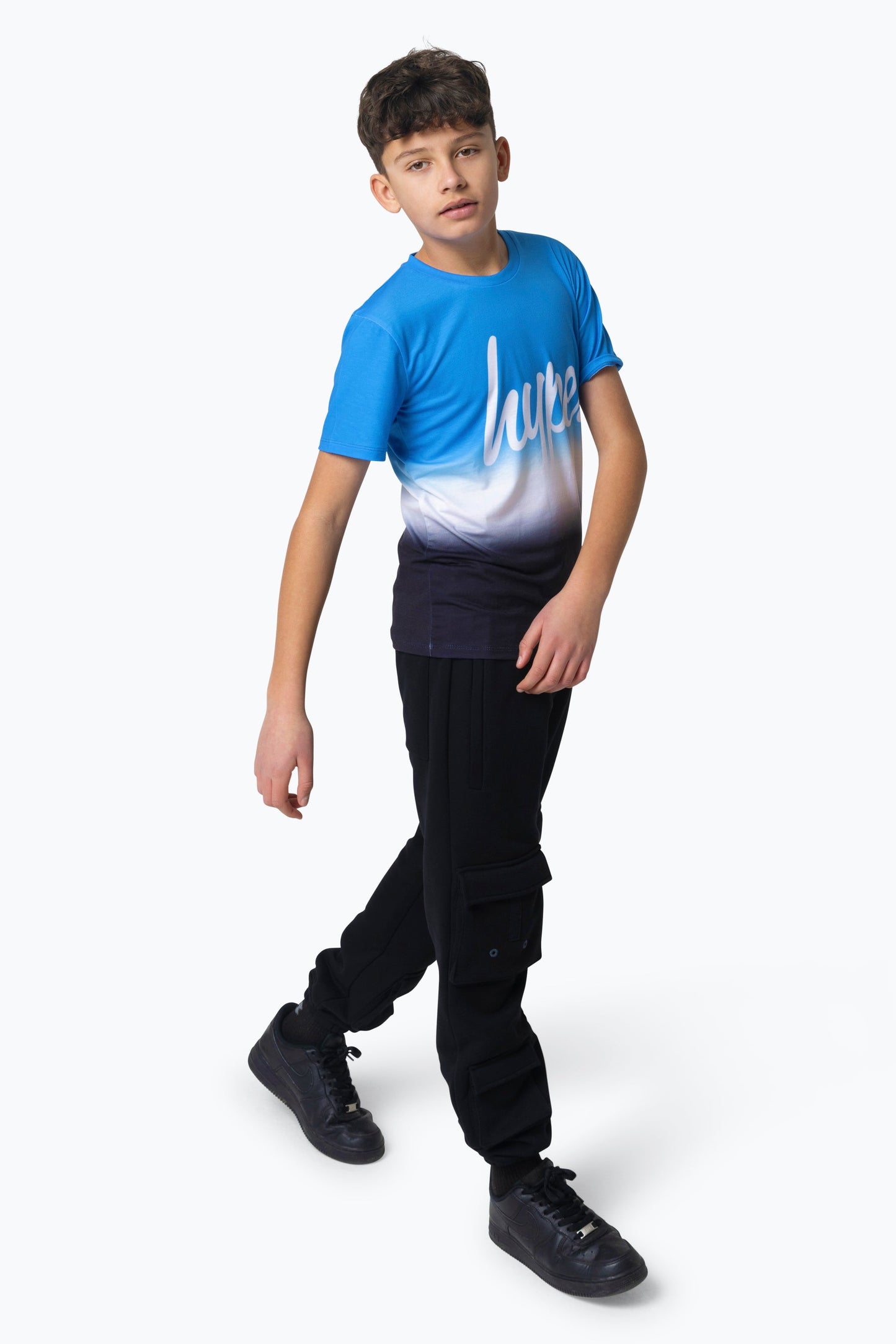 HYPE BOYS MULTI CHANGING SKIES FADE T-SHIRT