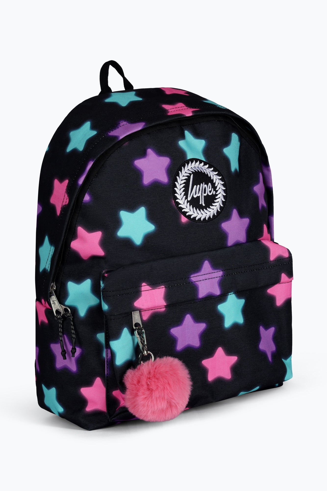 Hype Unisex Black Star Glow Backpack