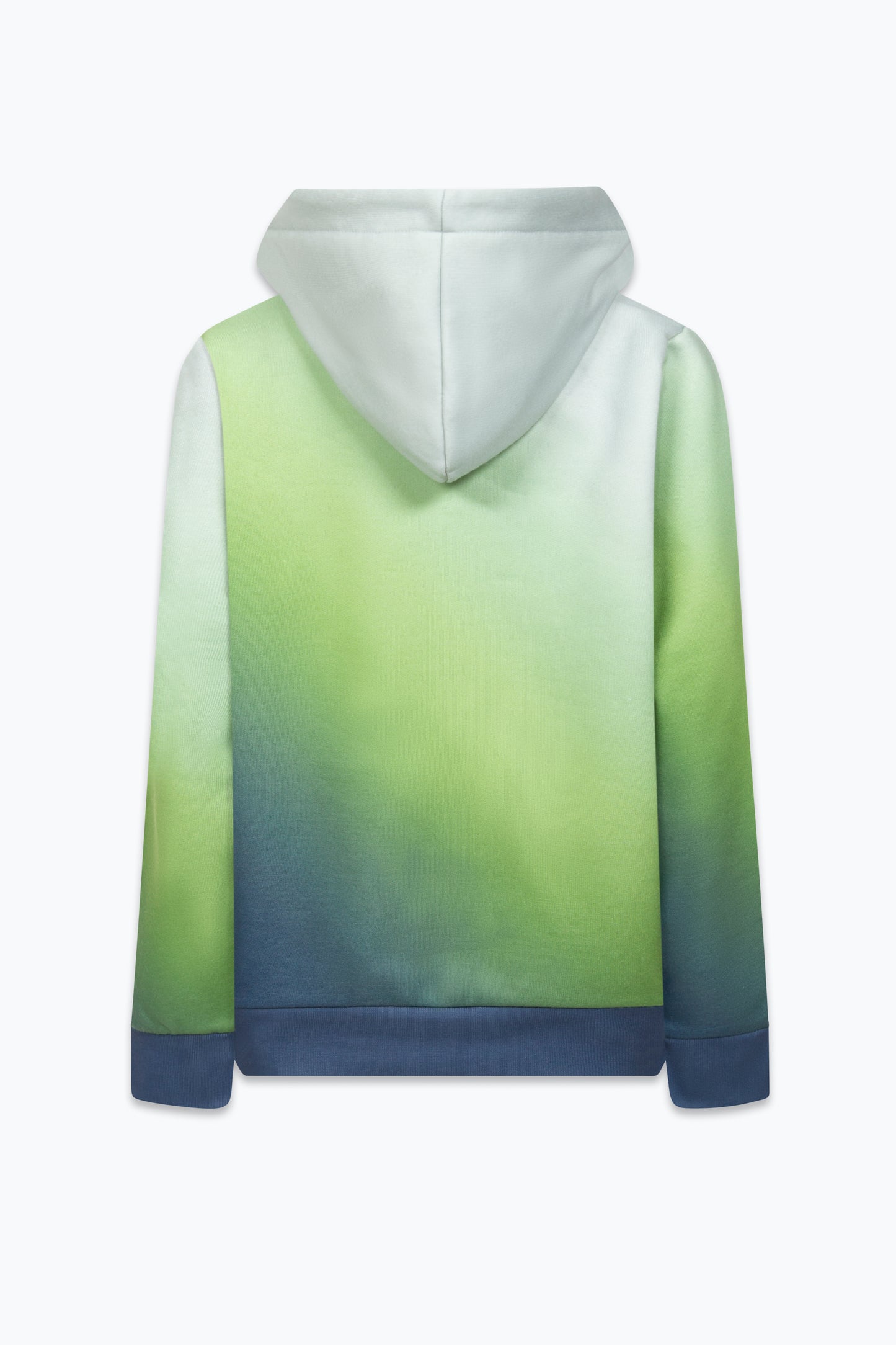 Hype Boys Navy/Green Fade Script Hoodie