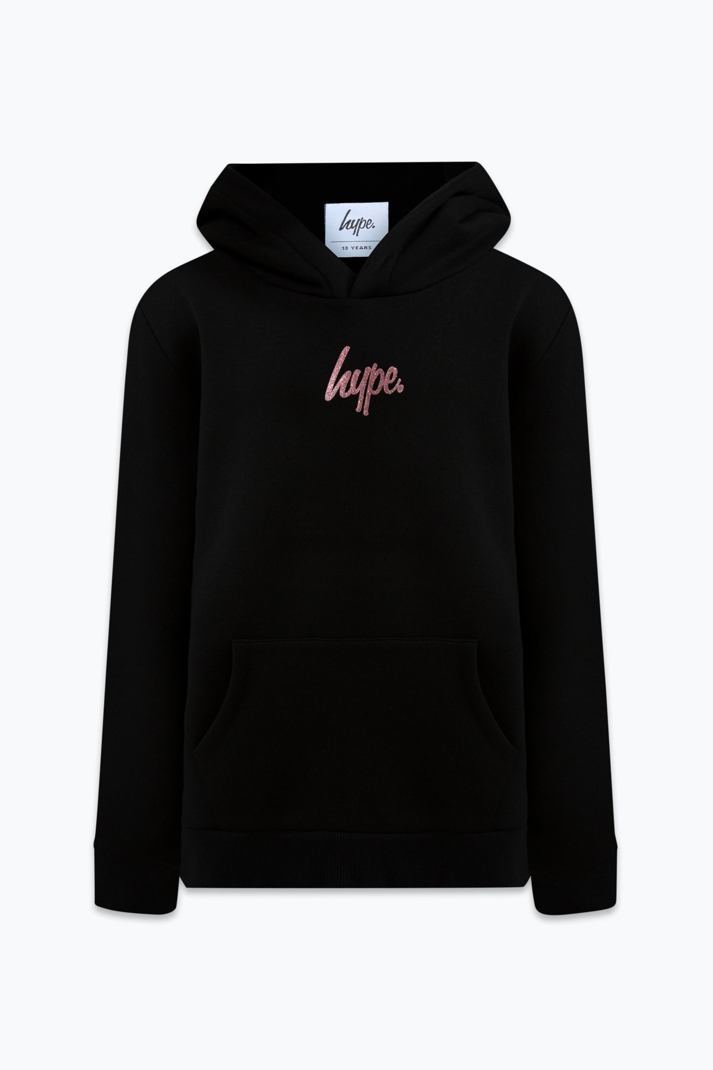 Hype Girls Black Heart Hoodie