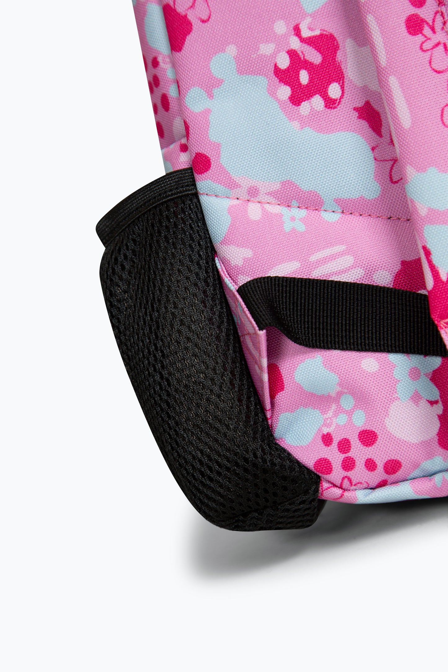 Hype Girls Pink Leopard Floral Backpack
