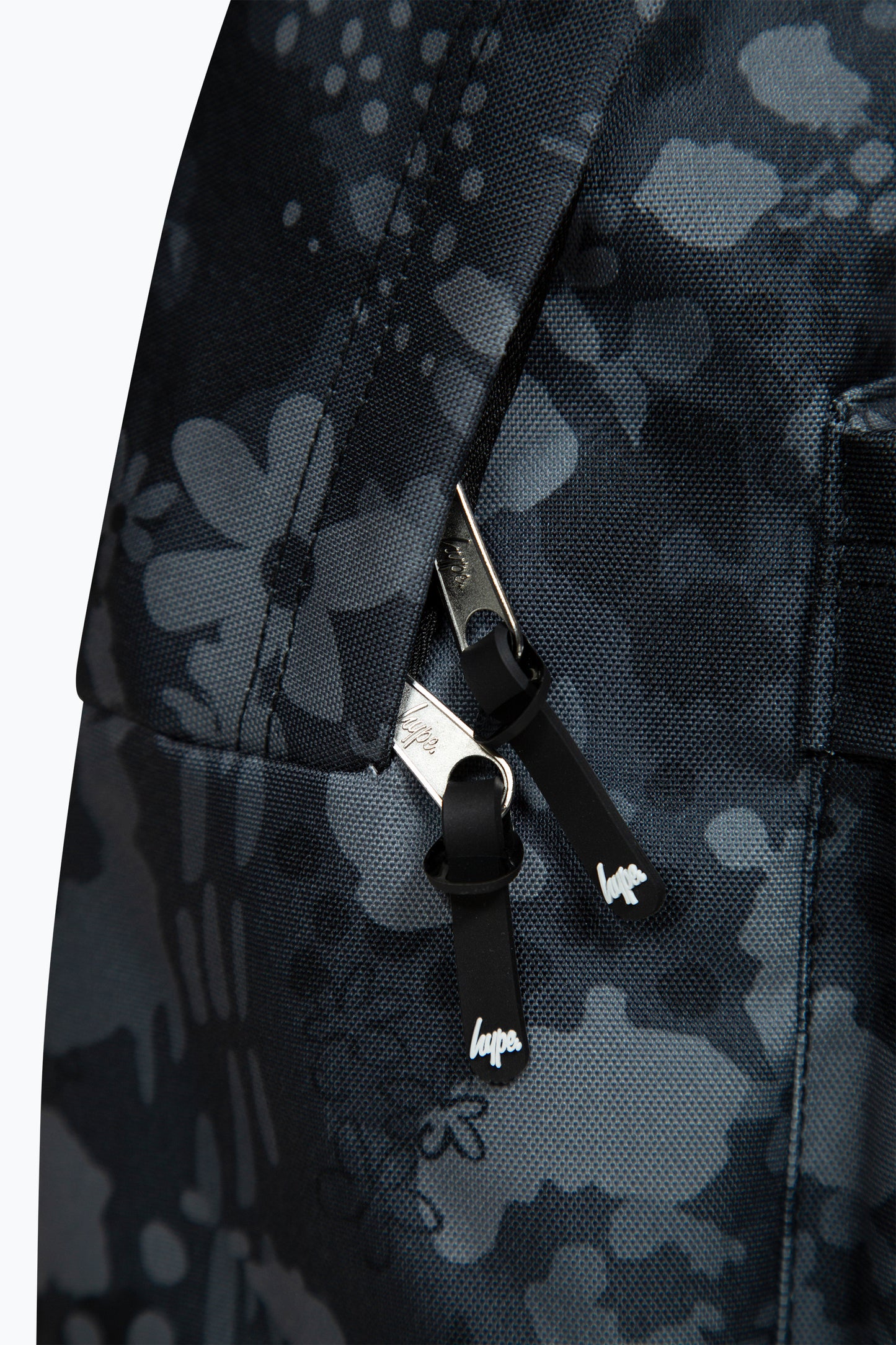 Hype Girls Black Leopard Floral Backpack