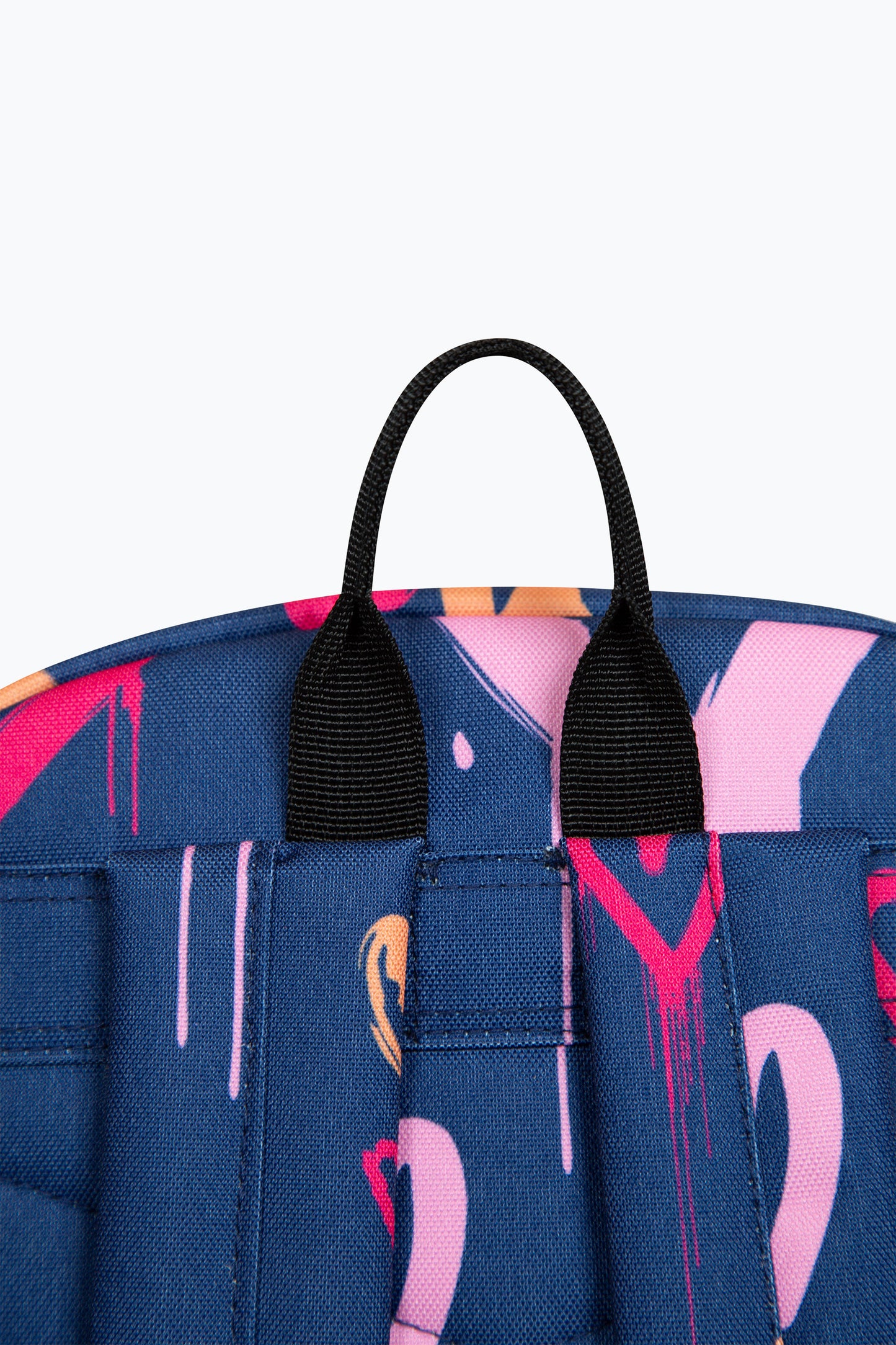 Hype Girls Navy Heart Drips Backpack