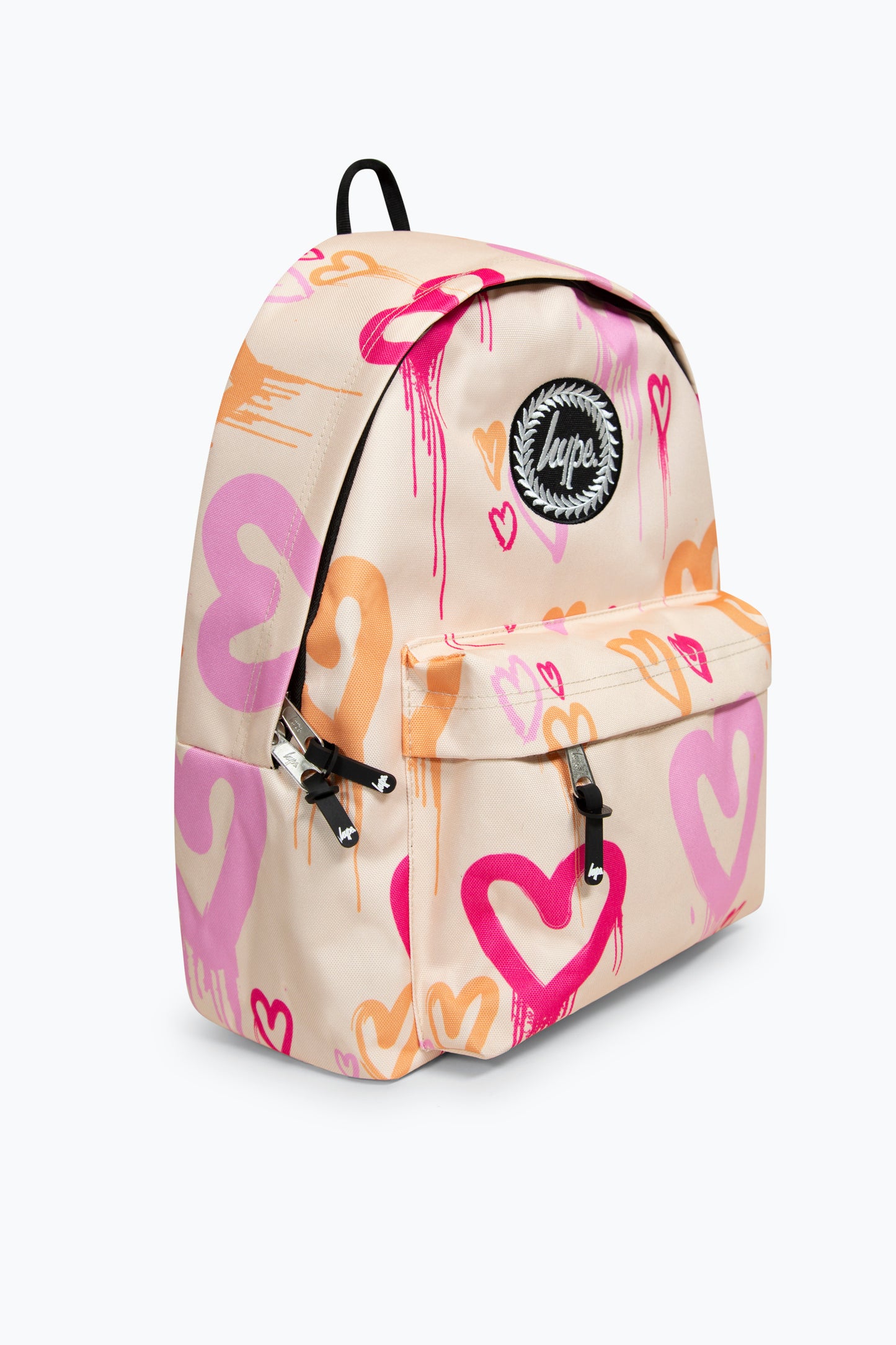 Hype Girls Peach Heart Drips Backpack