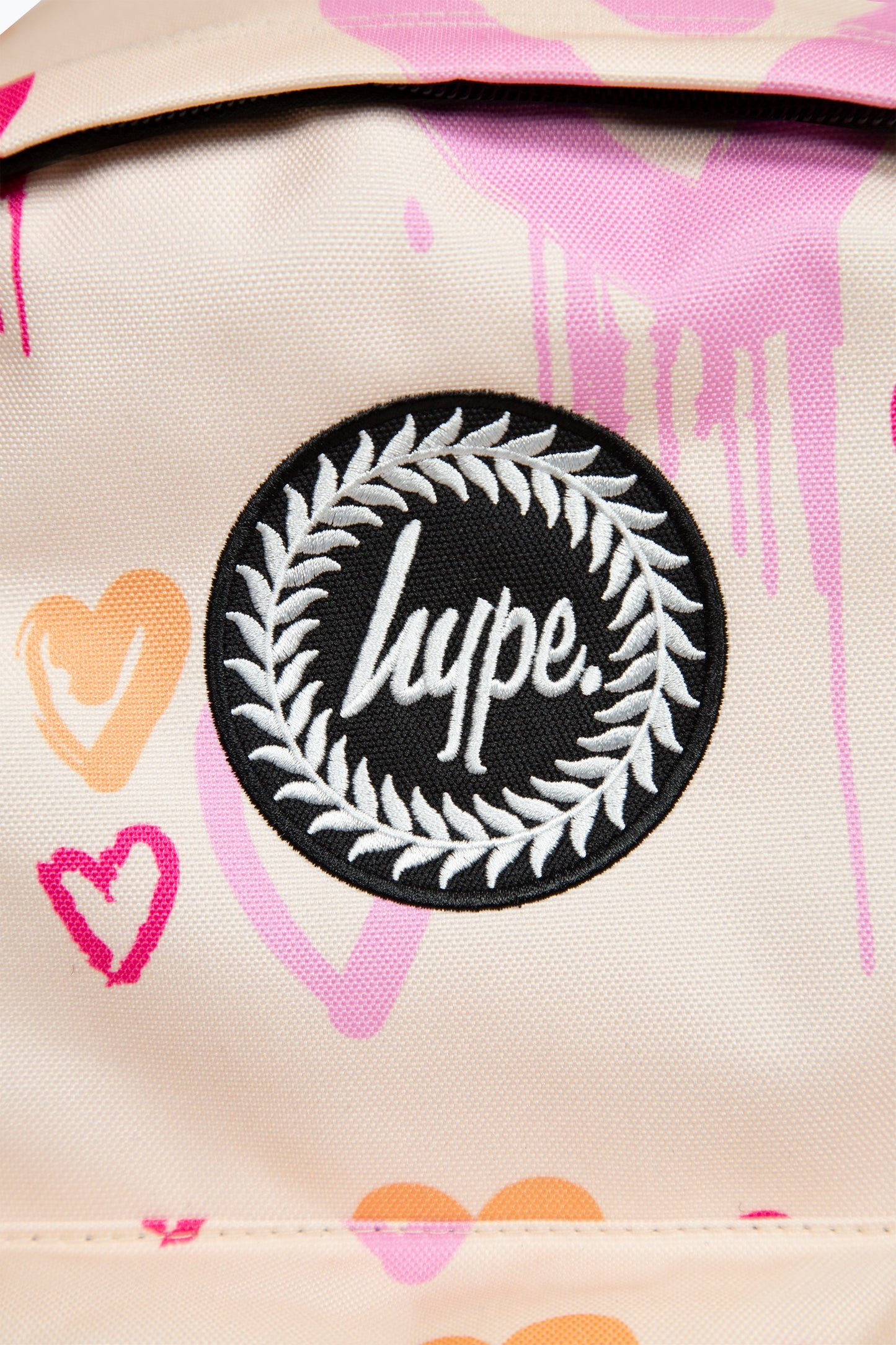 Hype Girls Peach Heart Drips Backpack