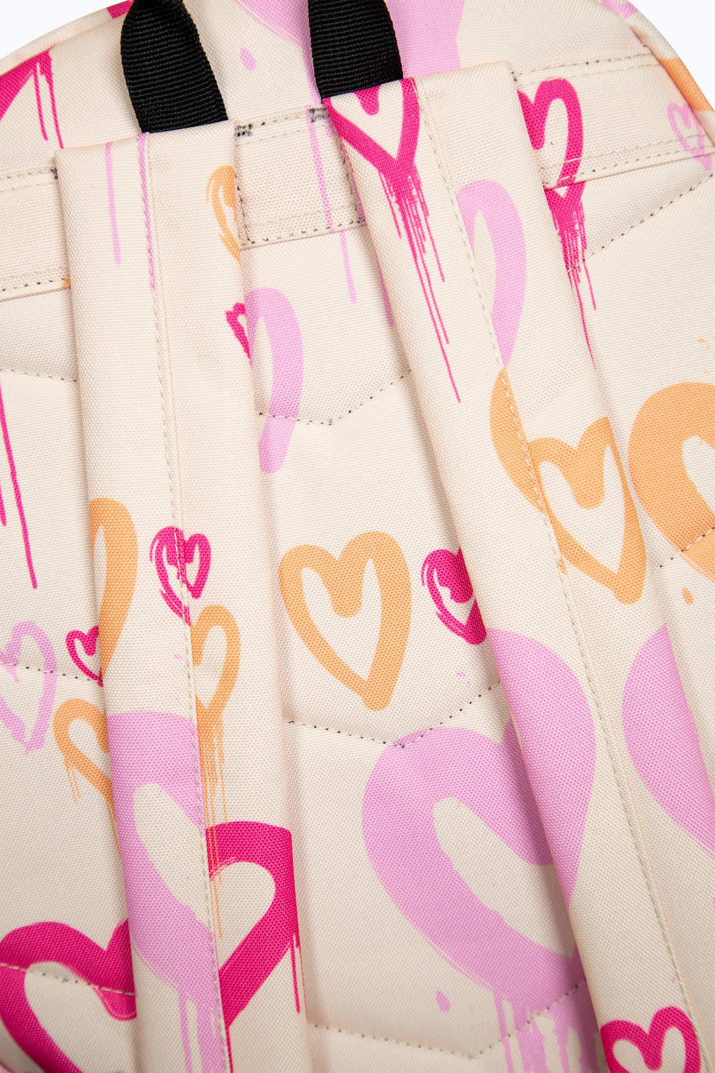 Hype Girls Peach Heart Drips Backpack