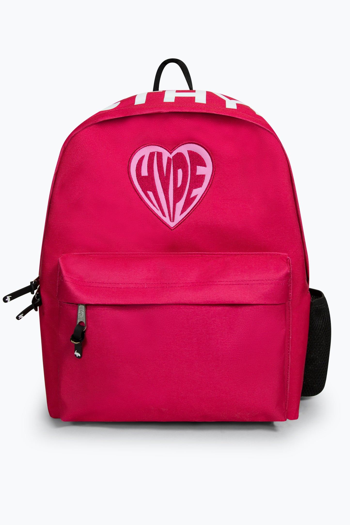 Hype Girls Pink Applique Heart Backpack