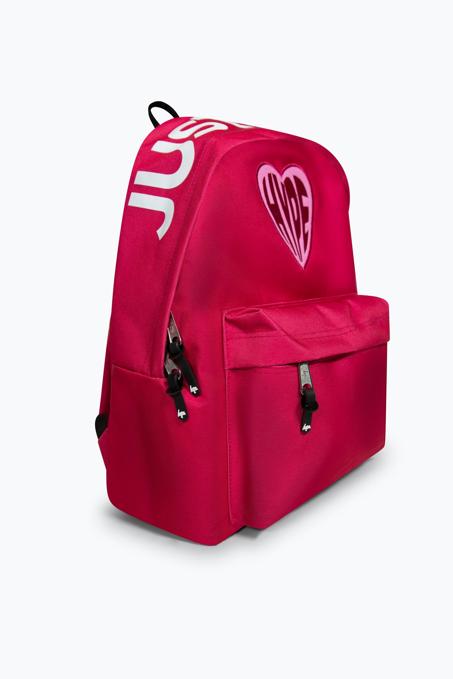 Hype Girls Pink Applique Heart Backpack
