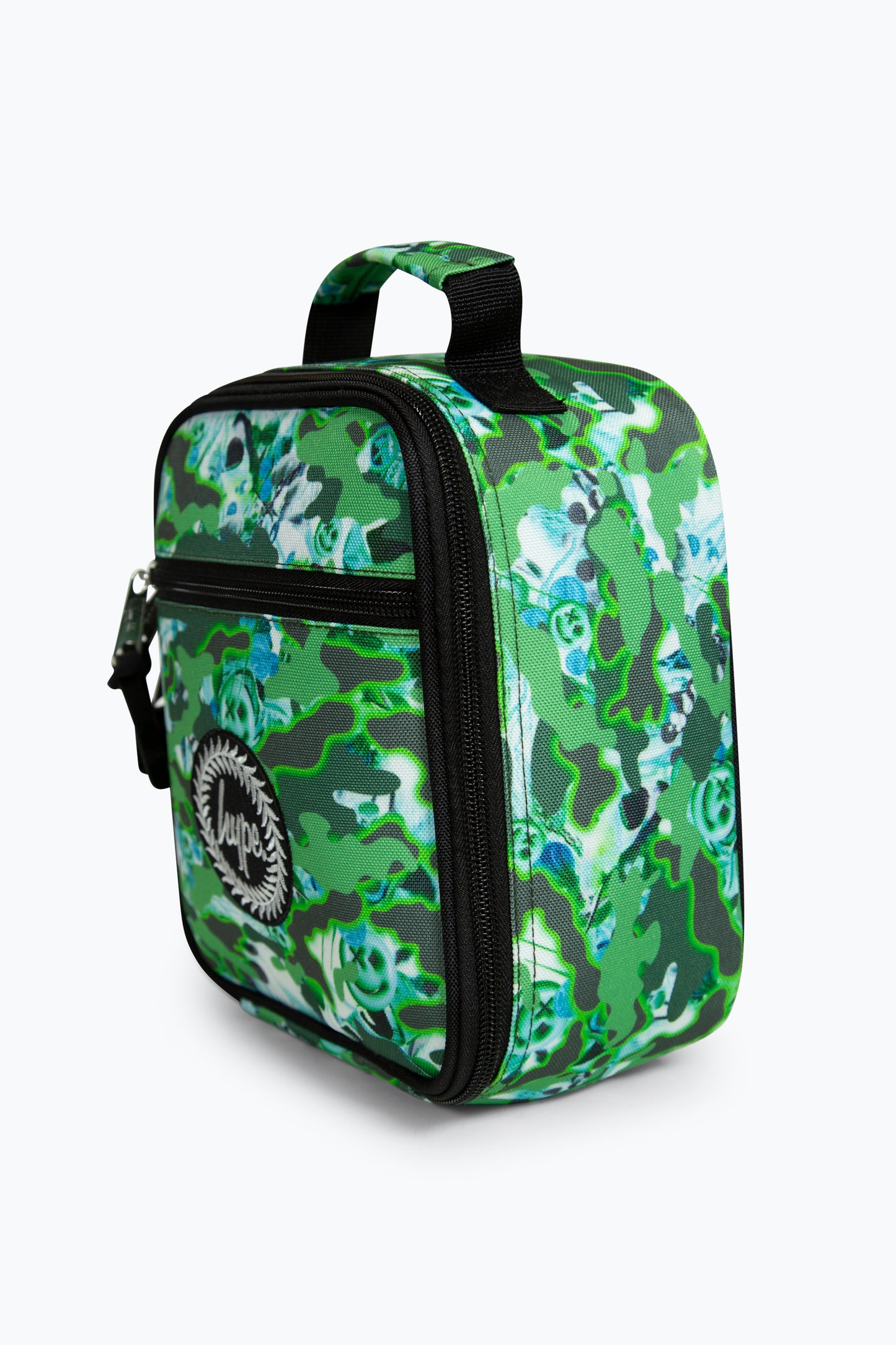 Hype Boys Multi Shark Smile Camo Lunch Box