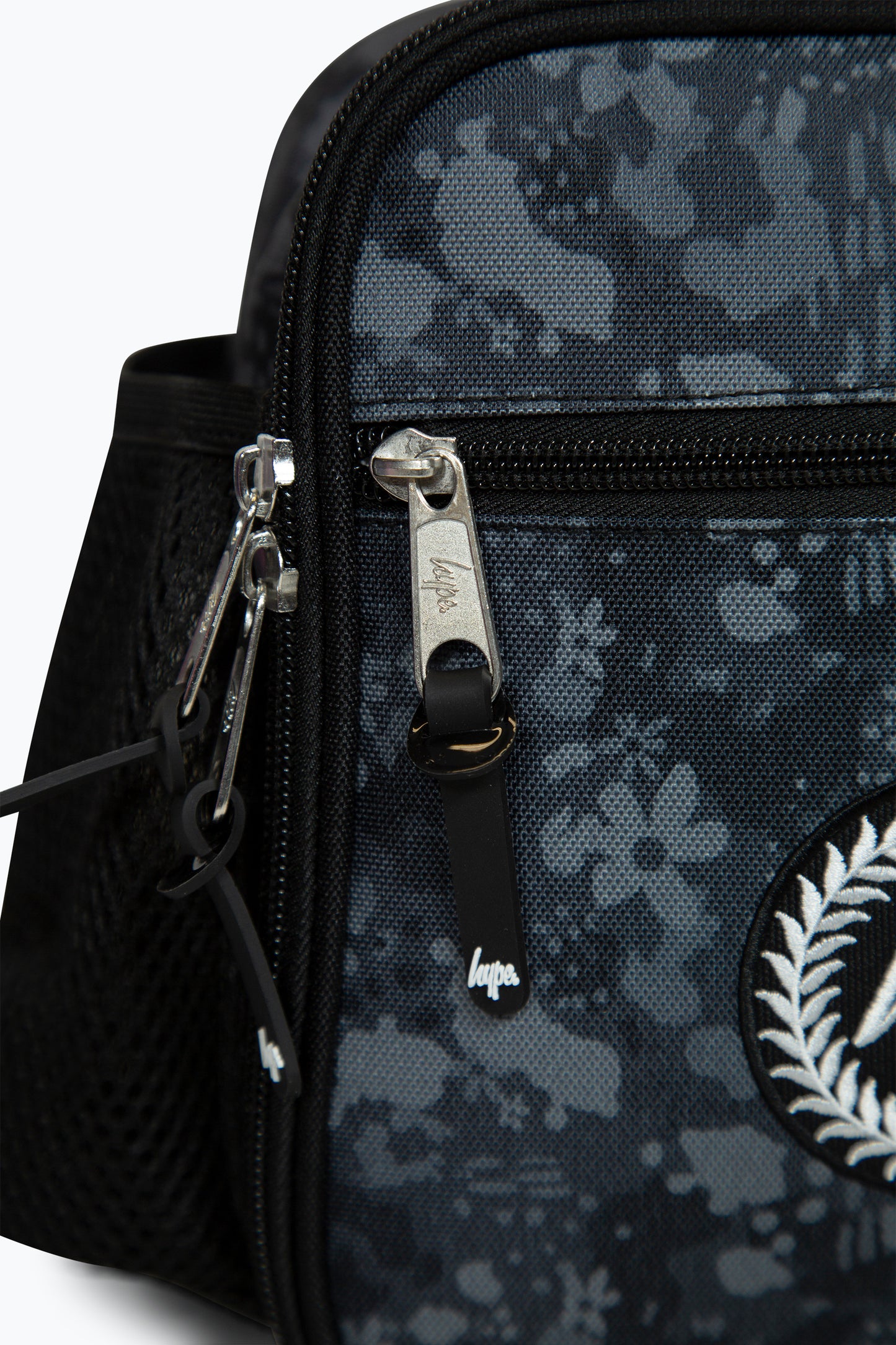 Hype Girls Black Leopard Floral Lunch Box