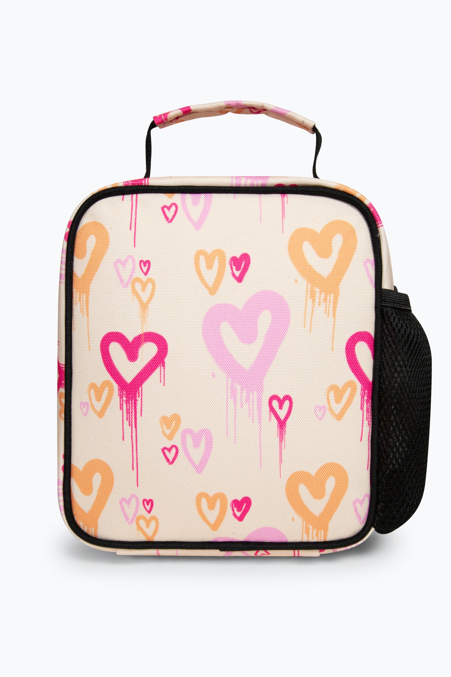 Hype Girls Peach Heart Drips Lunch Box