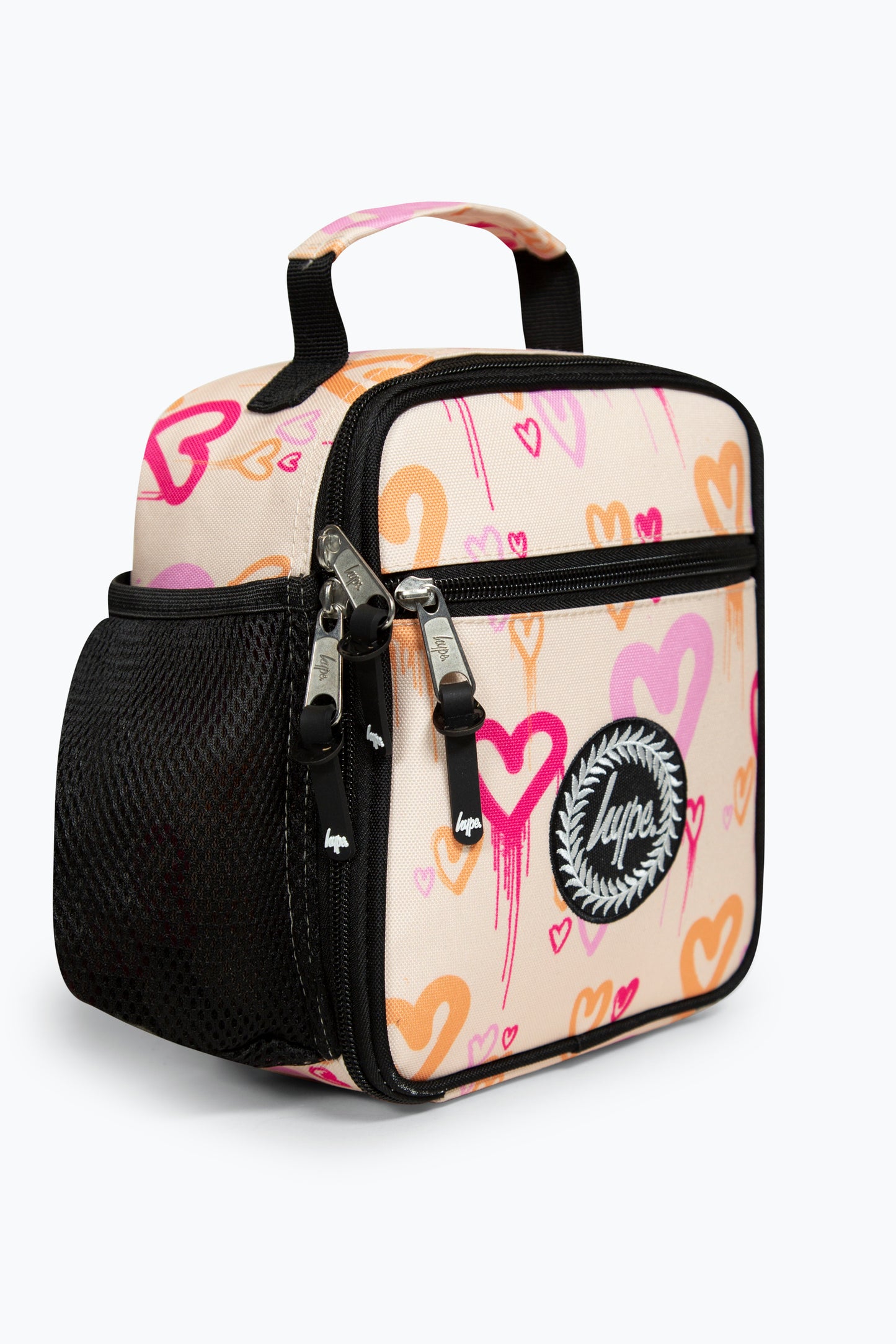 Hype Girls Peach Heart Drips Lunch Box