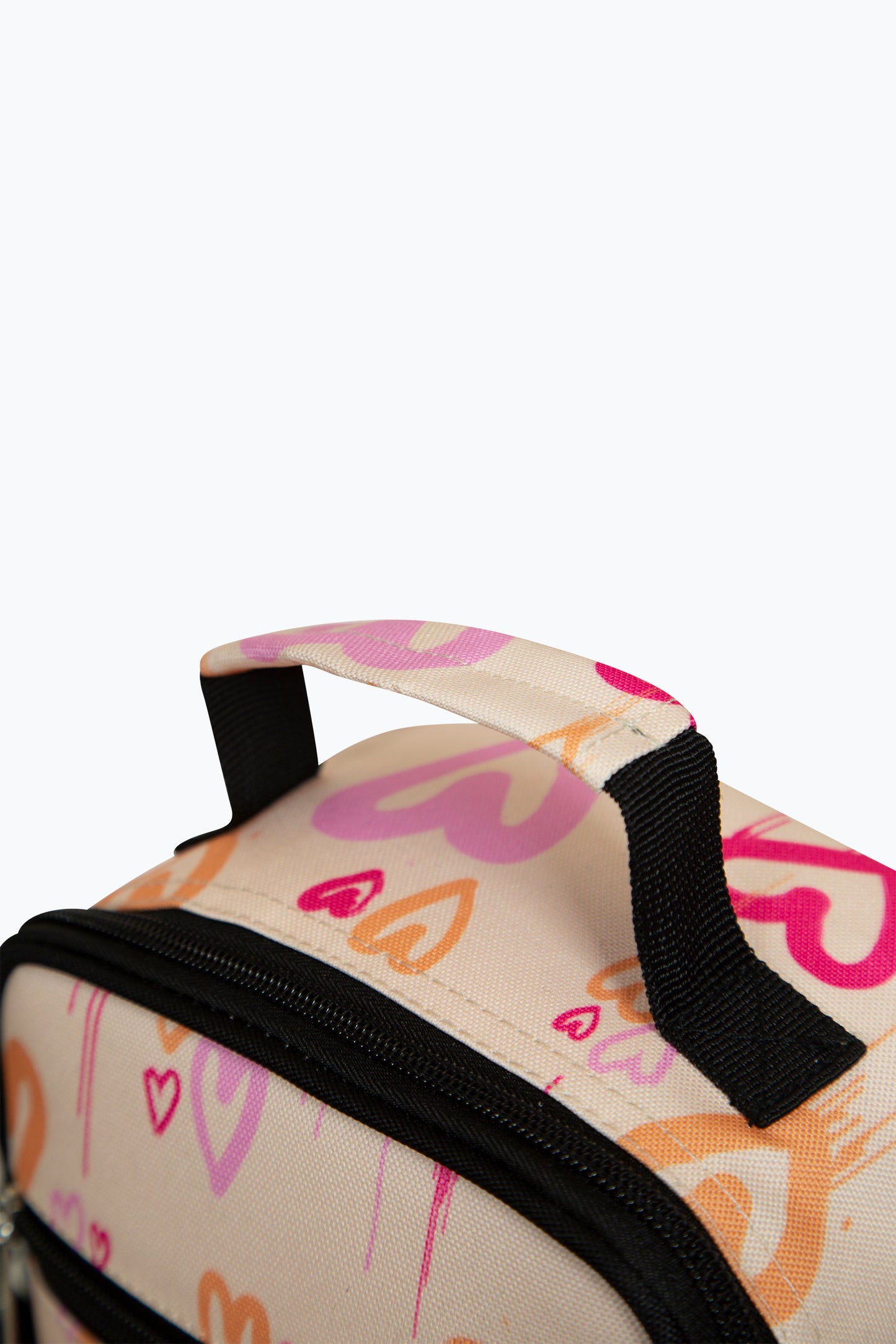 Hype Girls Peach Heart Drips Lunch Box