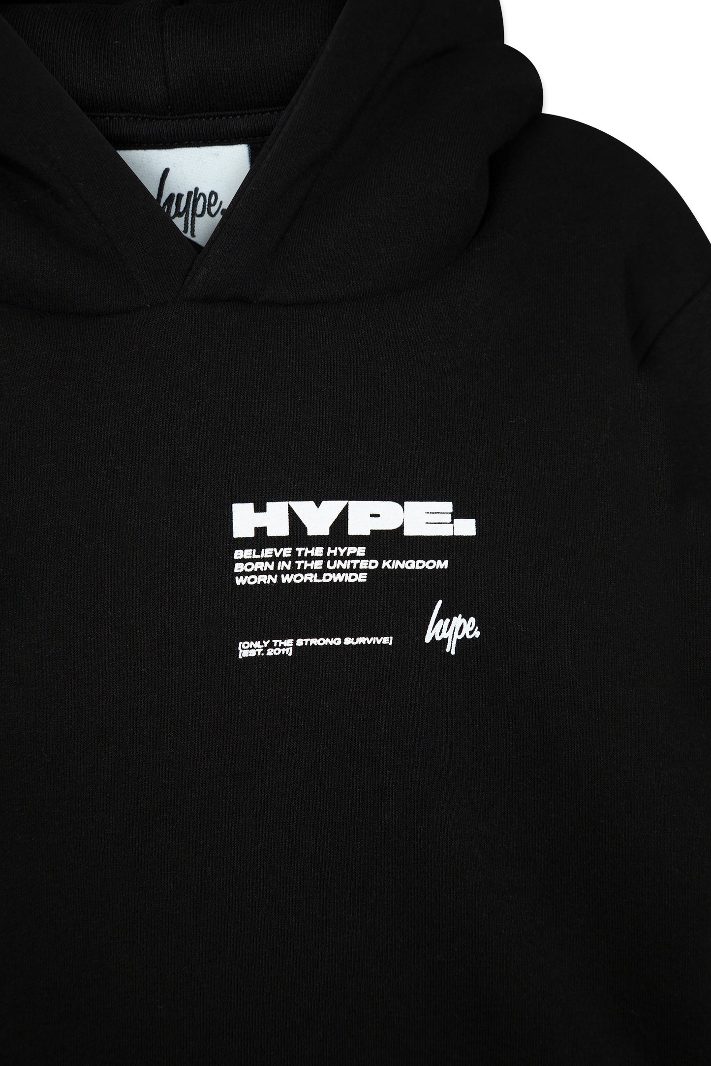 Hype Kids Black Block Hoodie