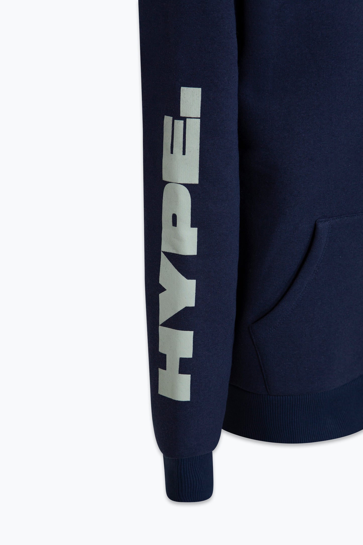 Hype Kids Navy Block Hoodie