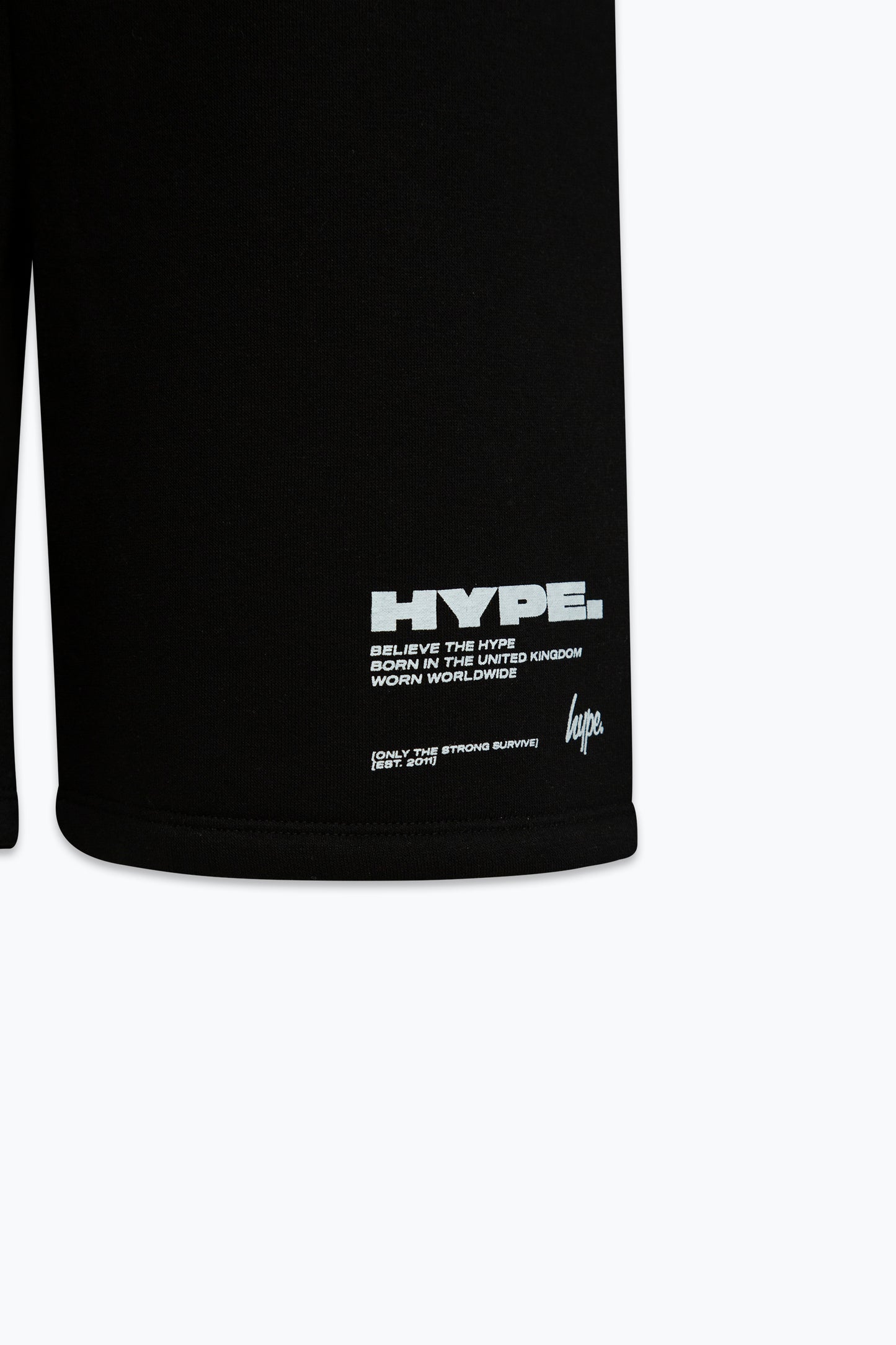 Hype Kids Black Block Shorts