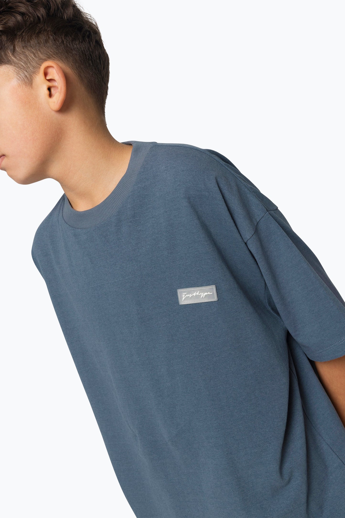 HYPE BOYS BLUE WHITE SPLAT T-SHIRT