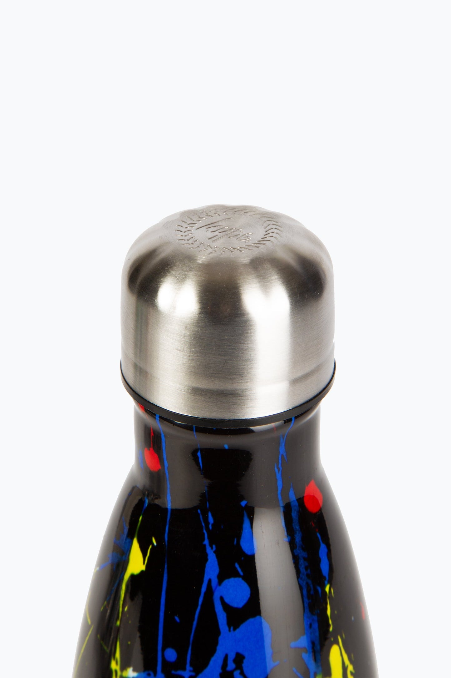 HYPE BOYS NAVY PRIMARY SPLATTER WATER BOTTLE