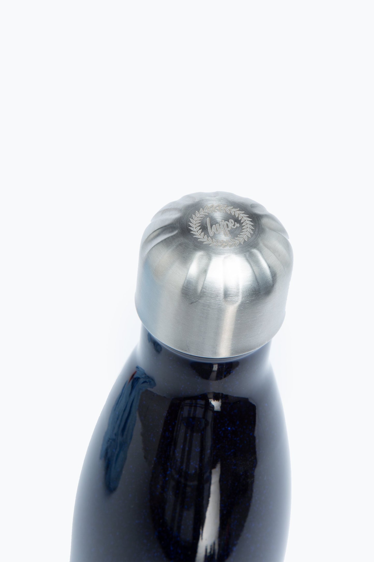 HYPE BLUE BLACK SPECKLE METAL WATER BOTTLE - 500ML