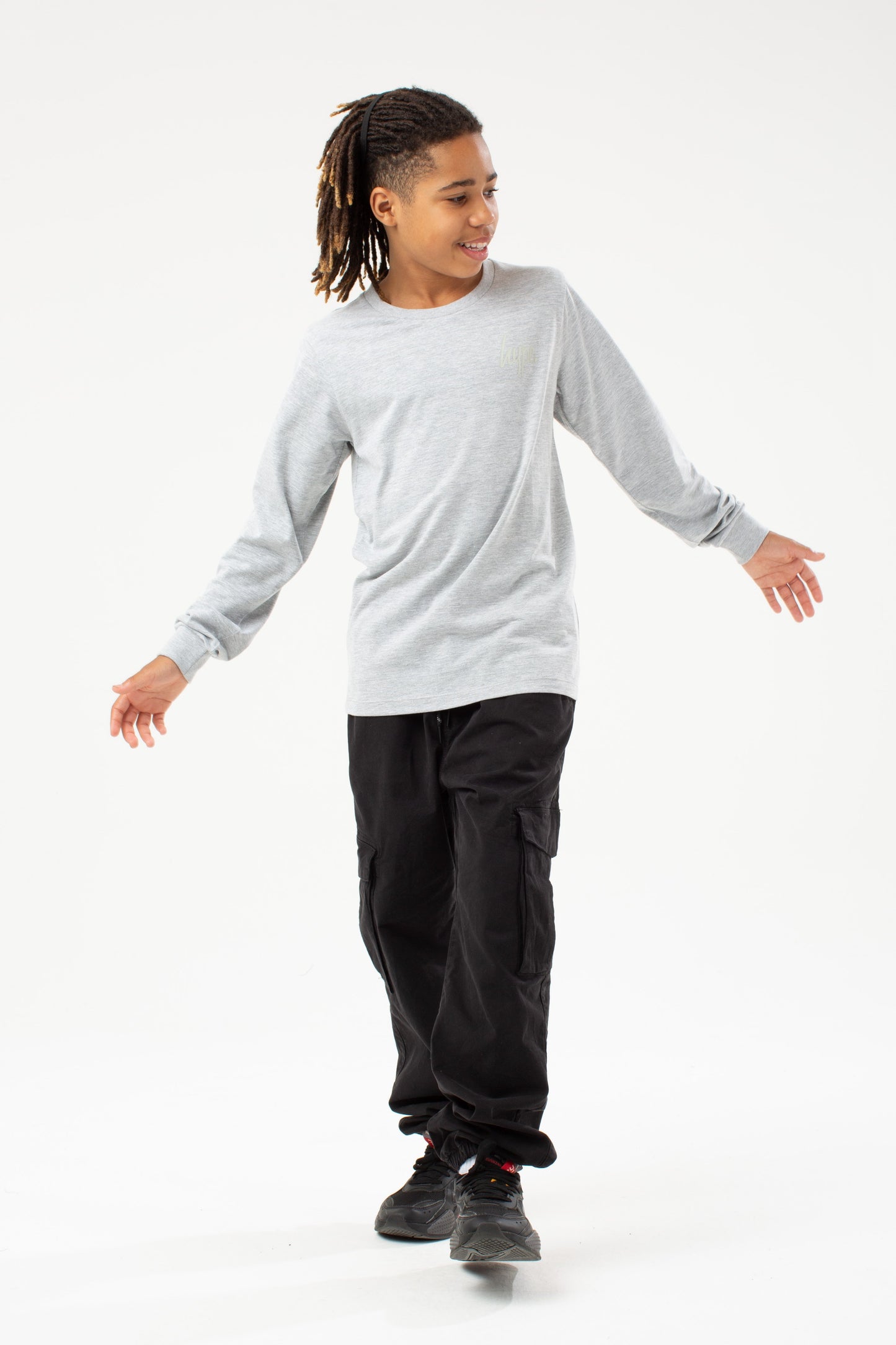 HYPE THREE PACK MONO KIDS L/S T-SHIRT