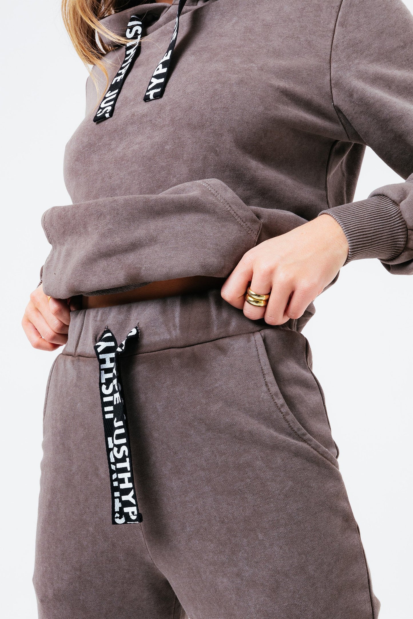 HYPE VINTAGE WASH WOMEN'S PULLOVER HOODIE