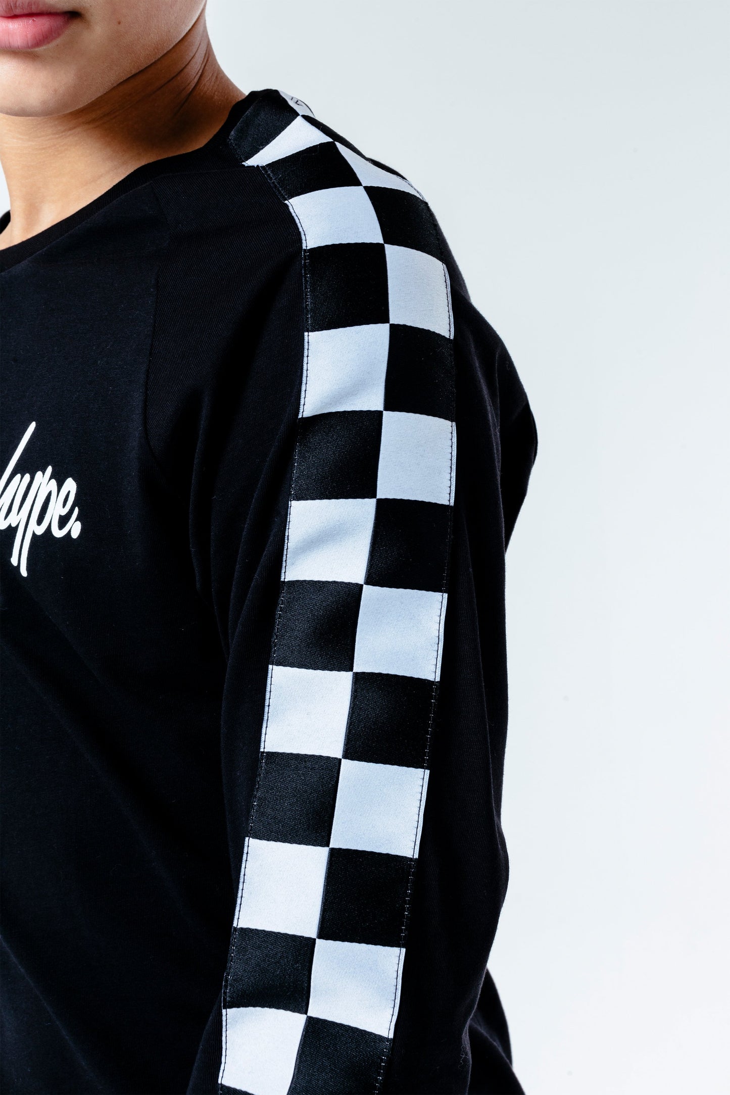 Hype Check Tape Kids L/S T-Shirt
