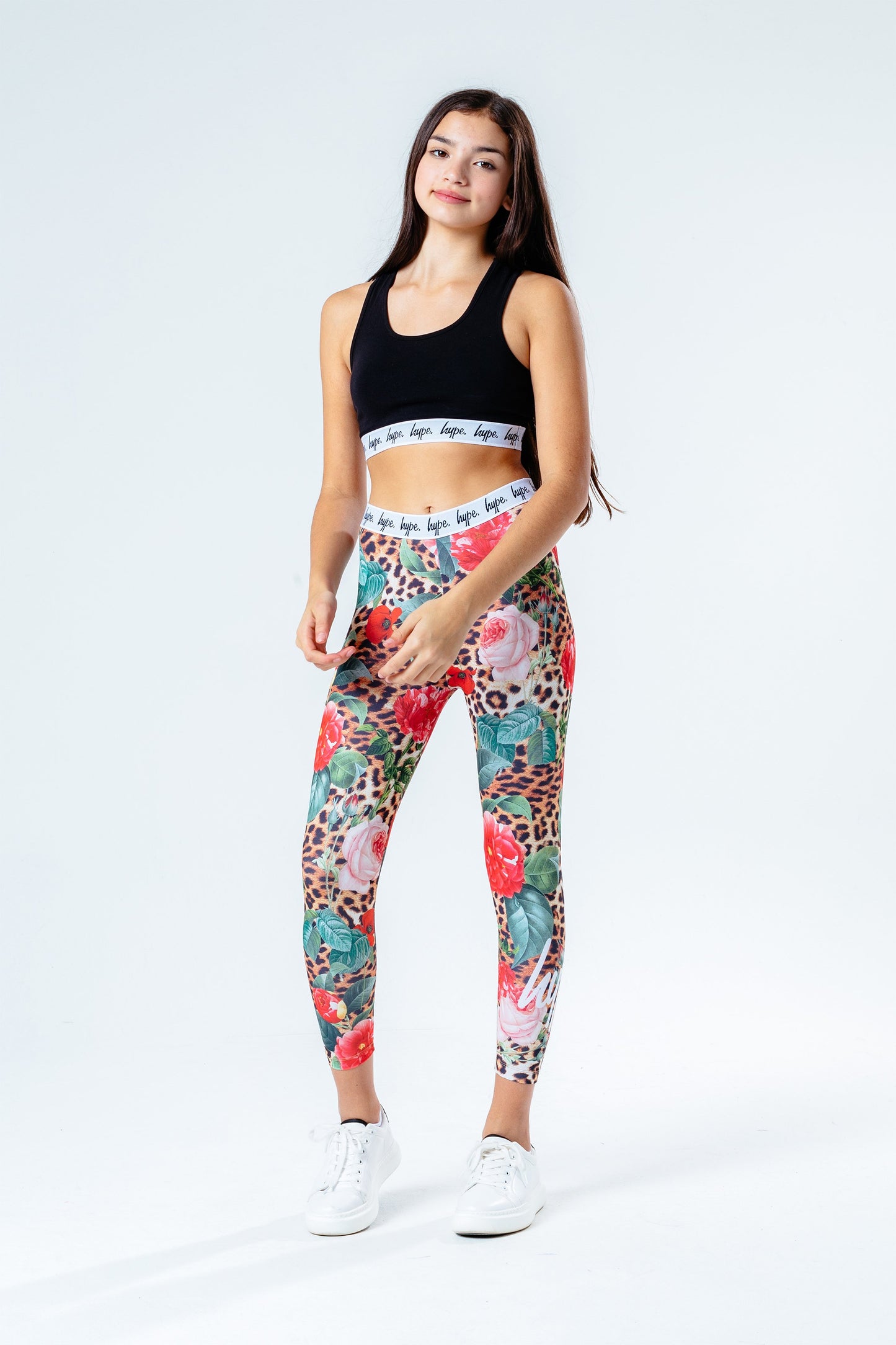 Hype Jungle Leopard Kids Leggings