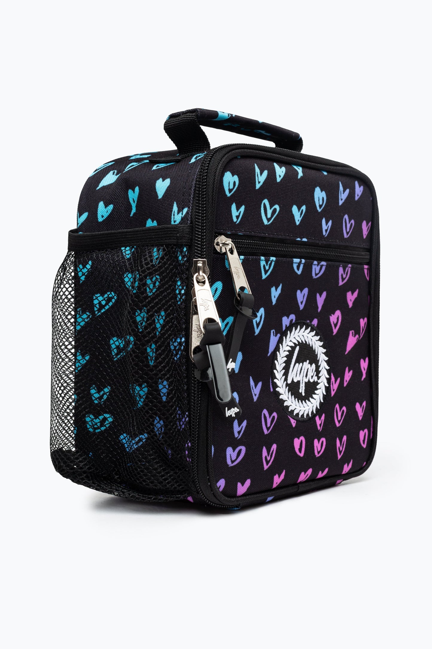 HYPE UNISEX SCRIBBLE HEART PINK CREST LUNCHBOX