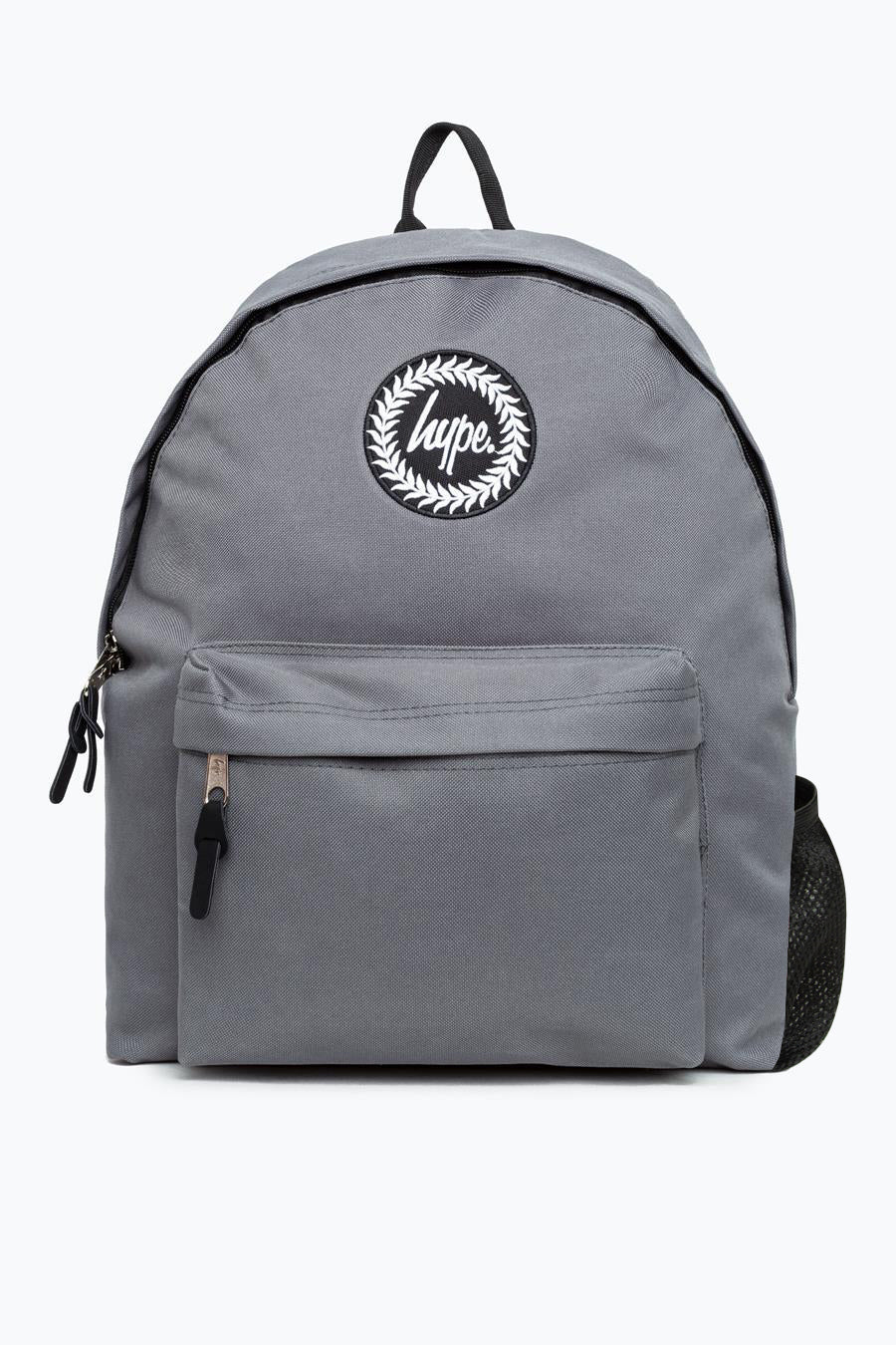 HYPE UNISEX GREY CORE ICONIC BACKPACK