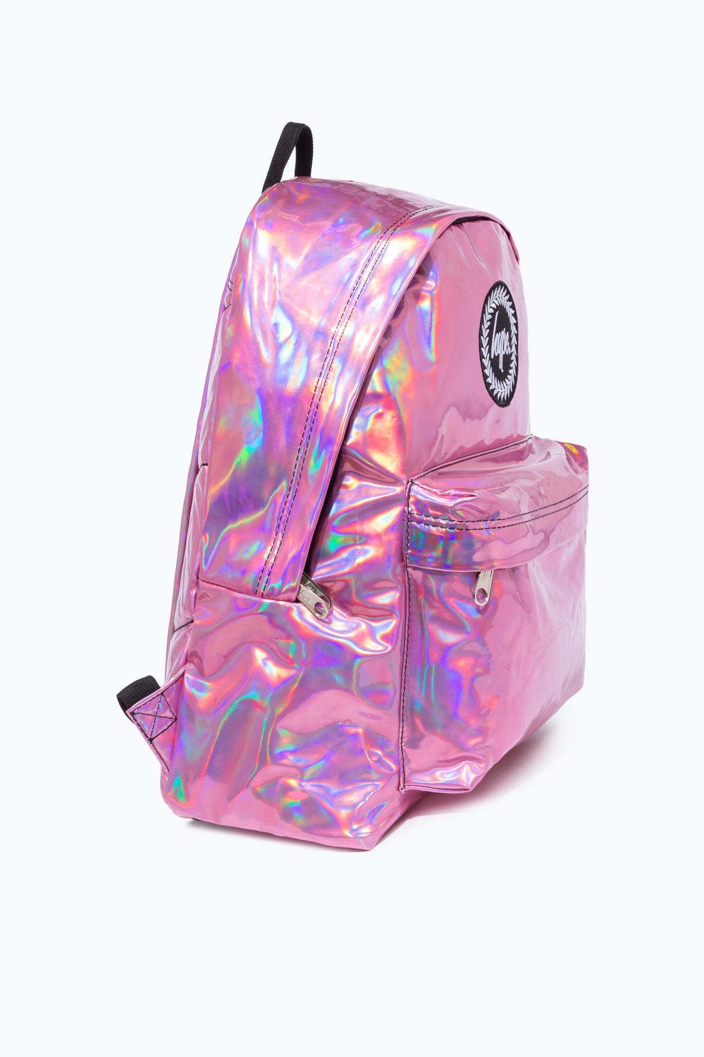 HYPE PINK HOLOGRAPHIC BACKPACK