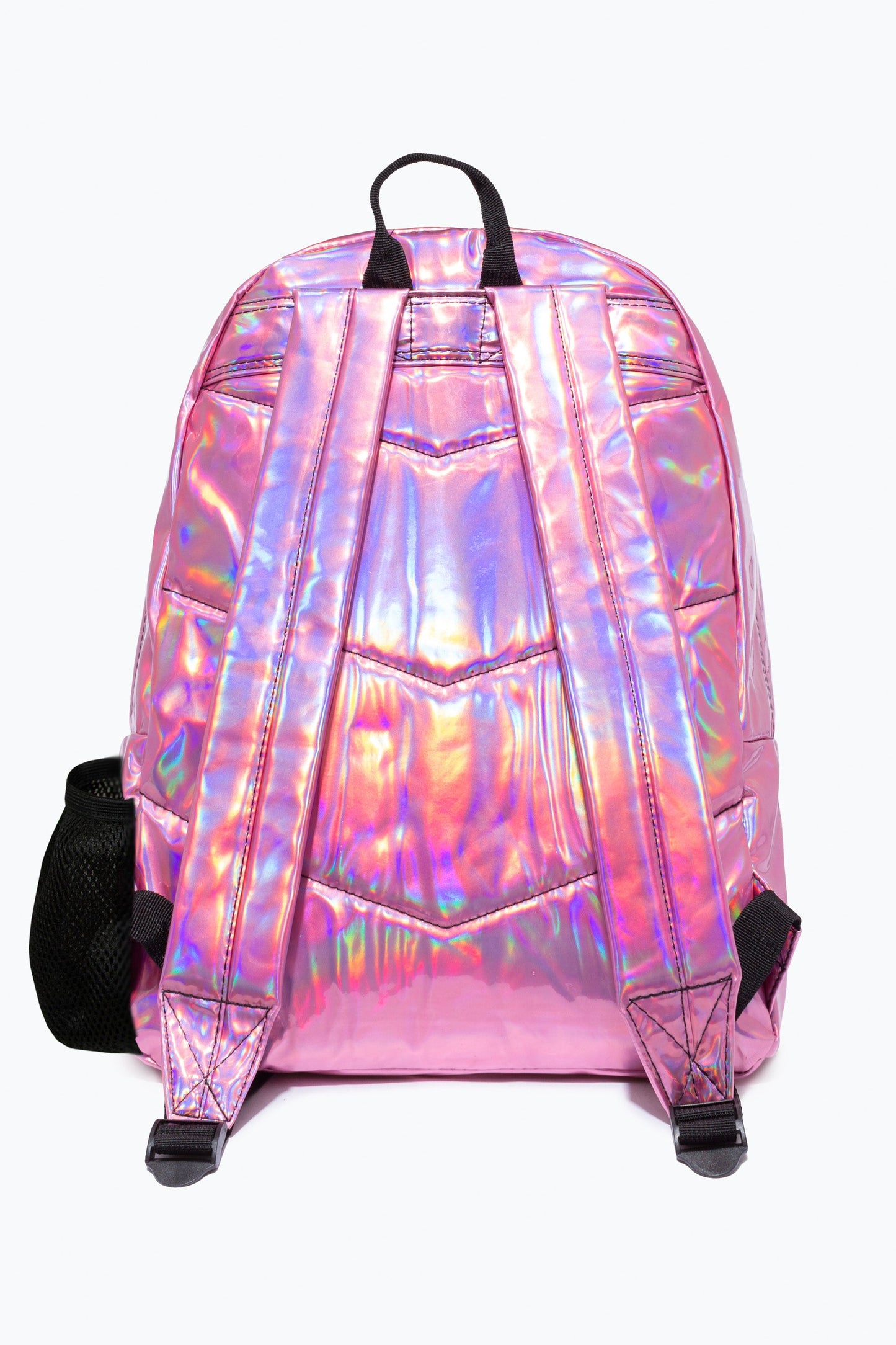 HYPE PINK HOLOGRAPHIC BACKPACK