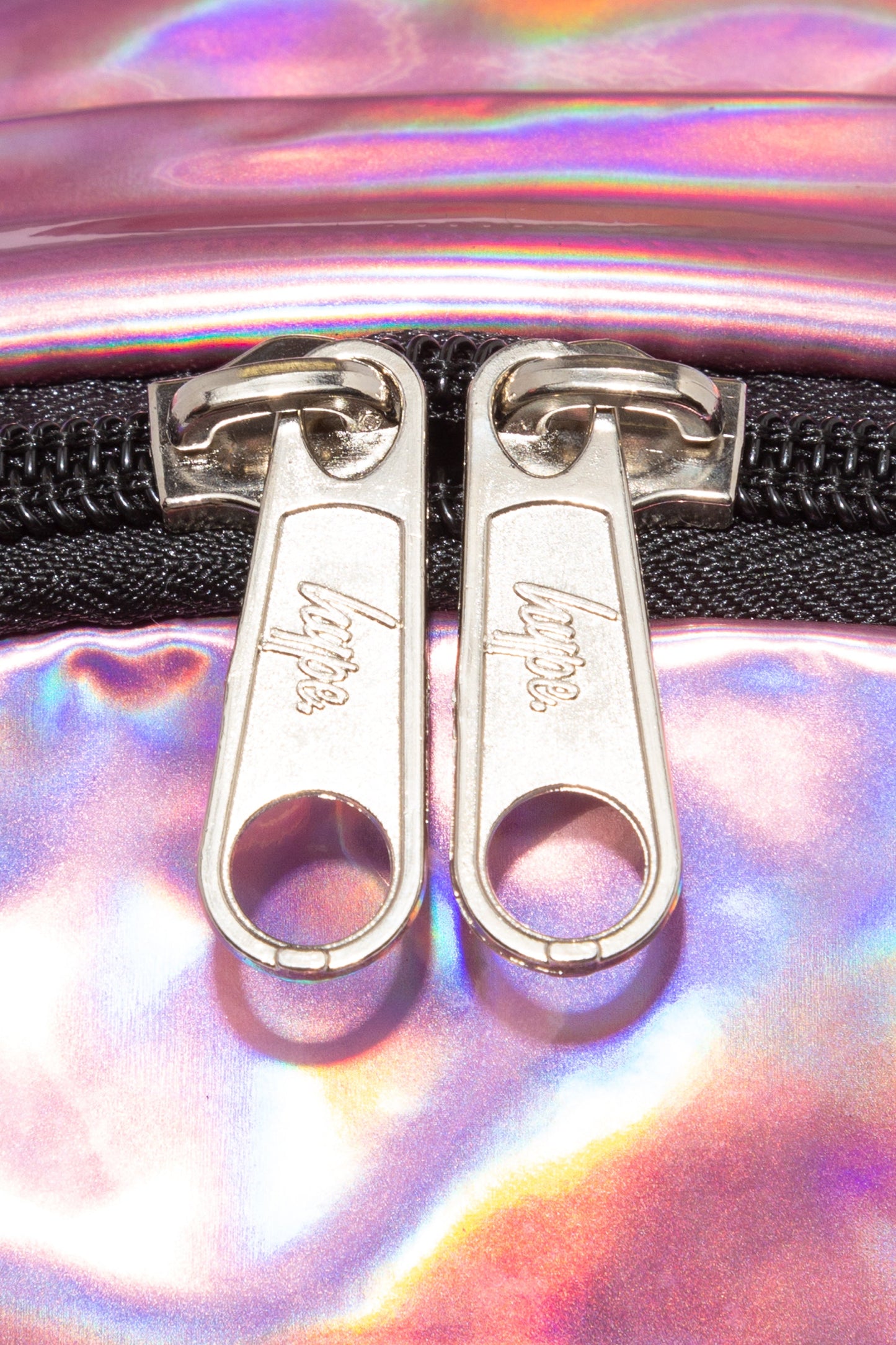 HYPE PINK HOLOGRAPHIC BACKPACK