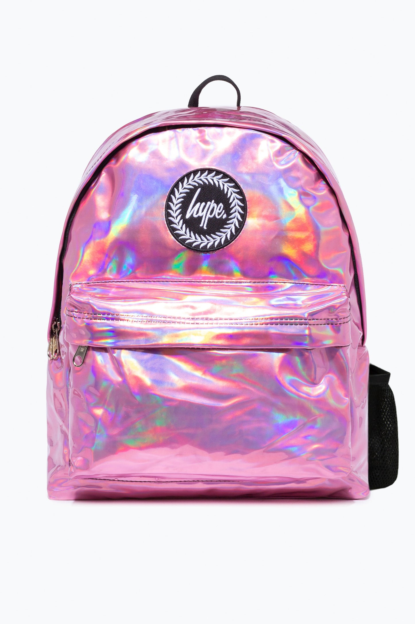 HYPE PINK HOLOGRAPHIC BACKPACK