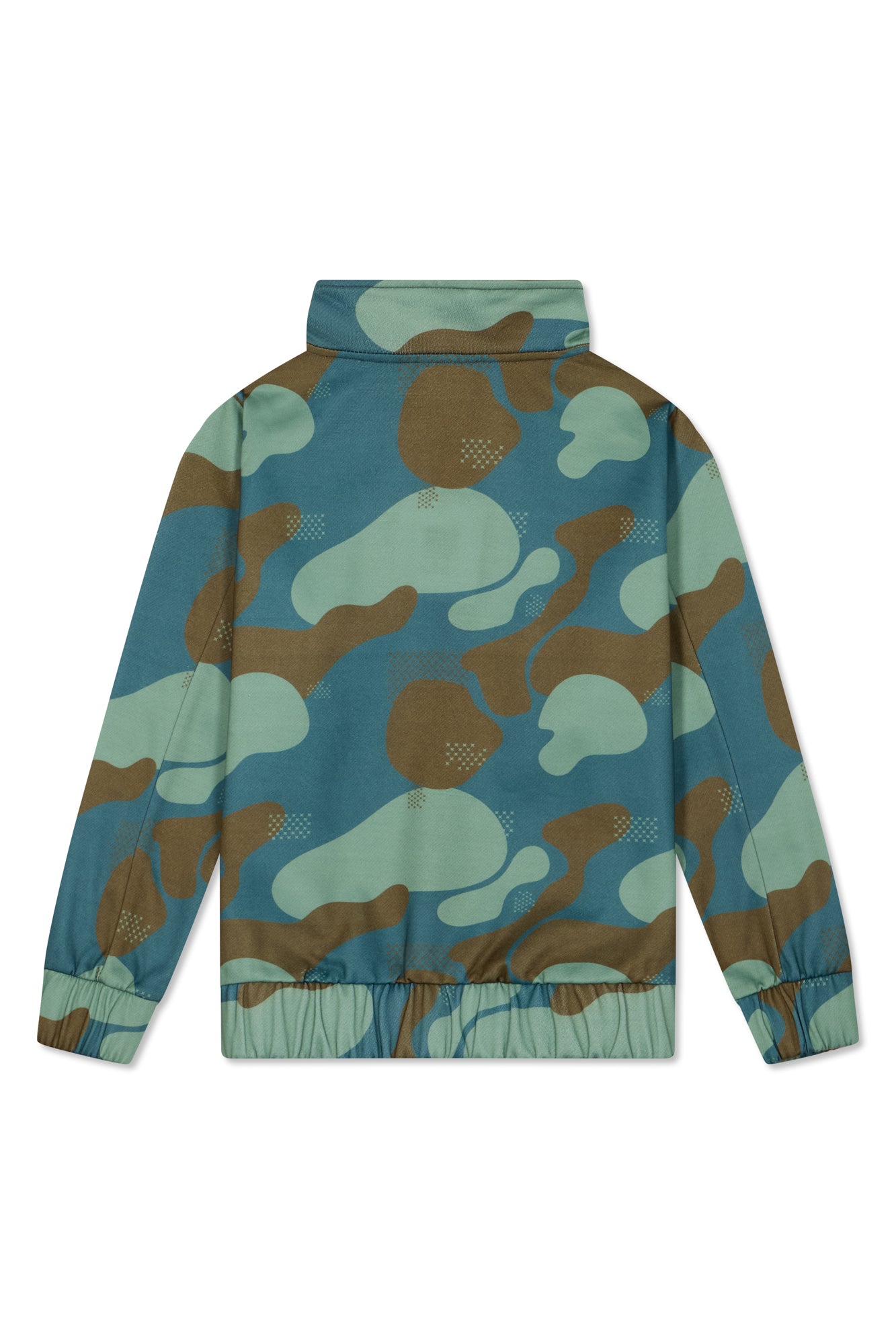 Hype Boys Contour Camo Zip Fleece