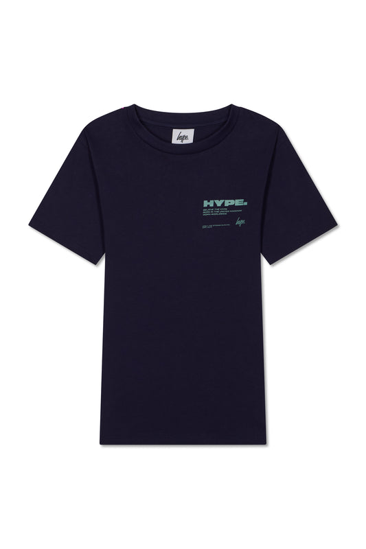 Hype Boys Navy Explore T-Shirt