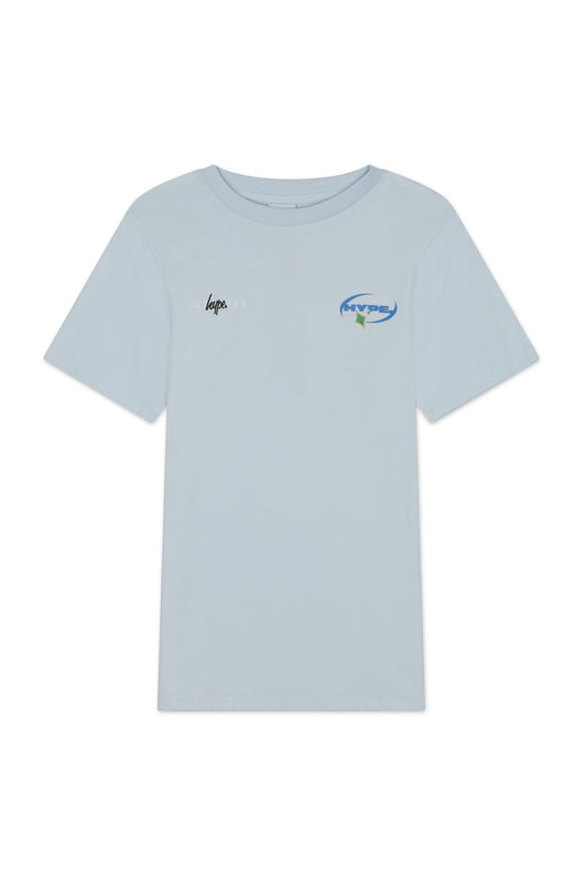 Hype Blue Ellipse T-Shirt