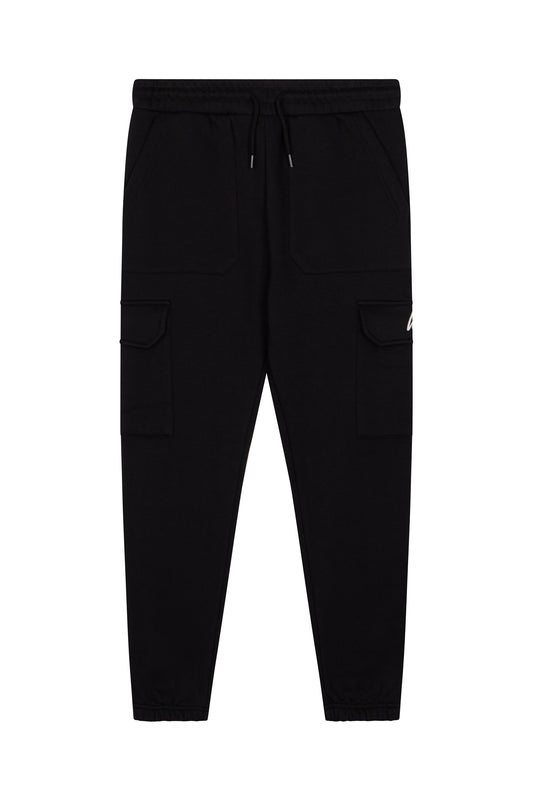 Hype Boys Black Cargo Pocket Joggers