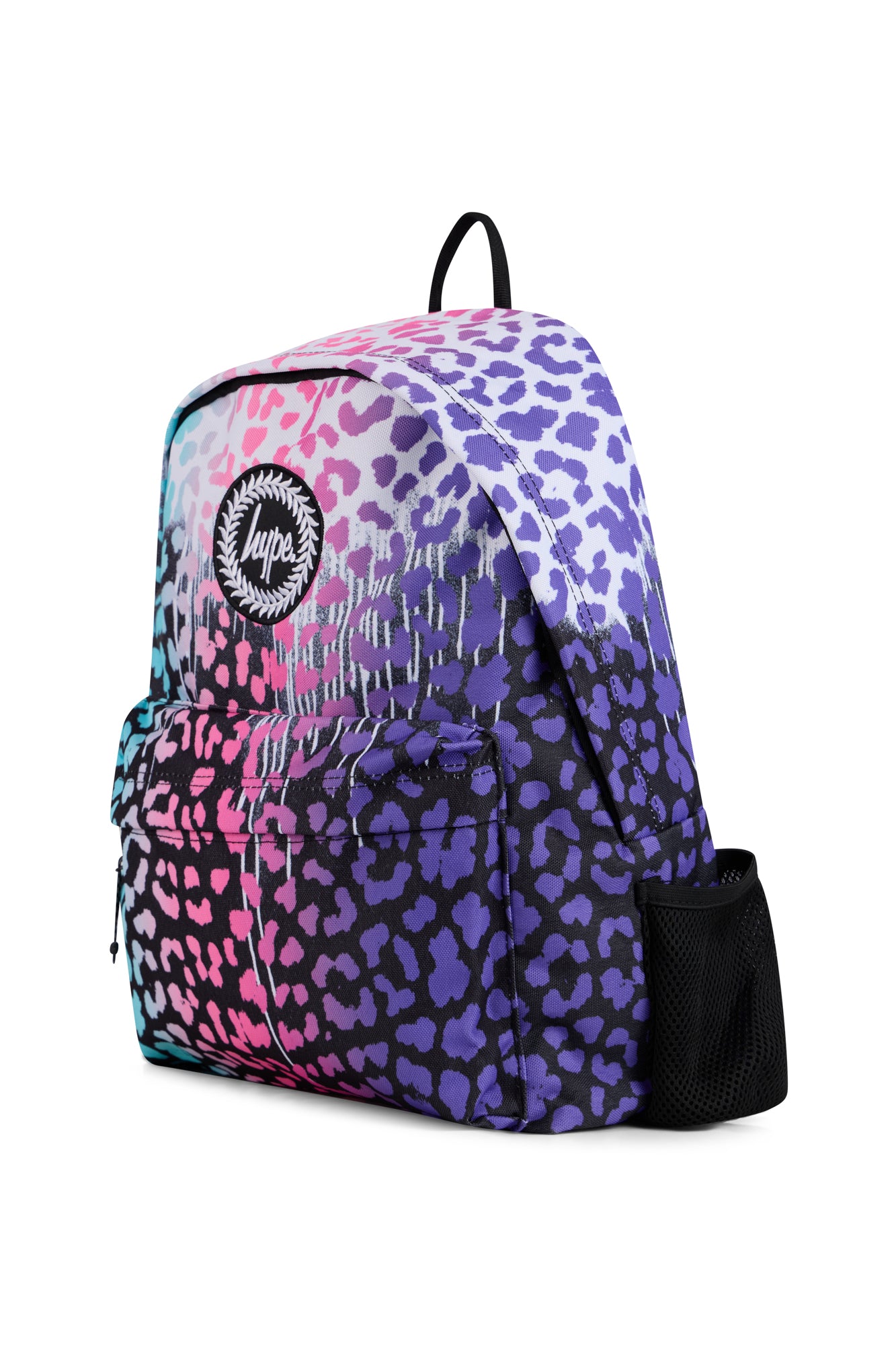 Hype Unisex Silver Leopard Drips Backpack