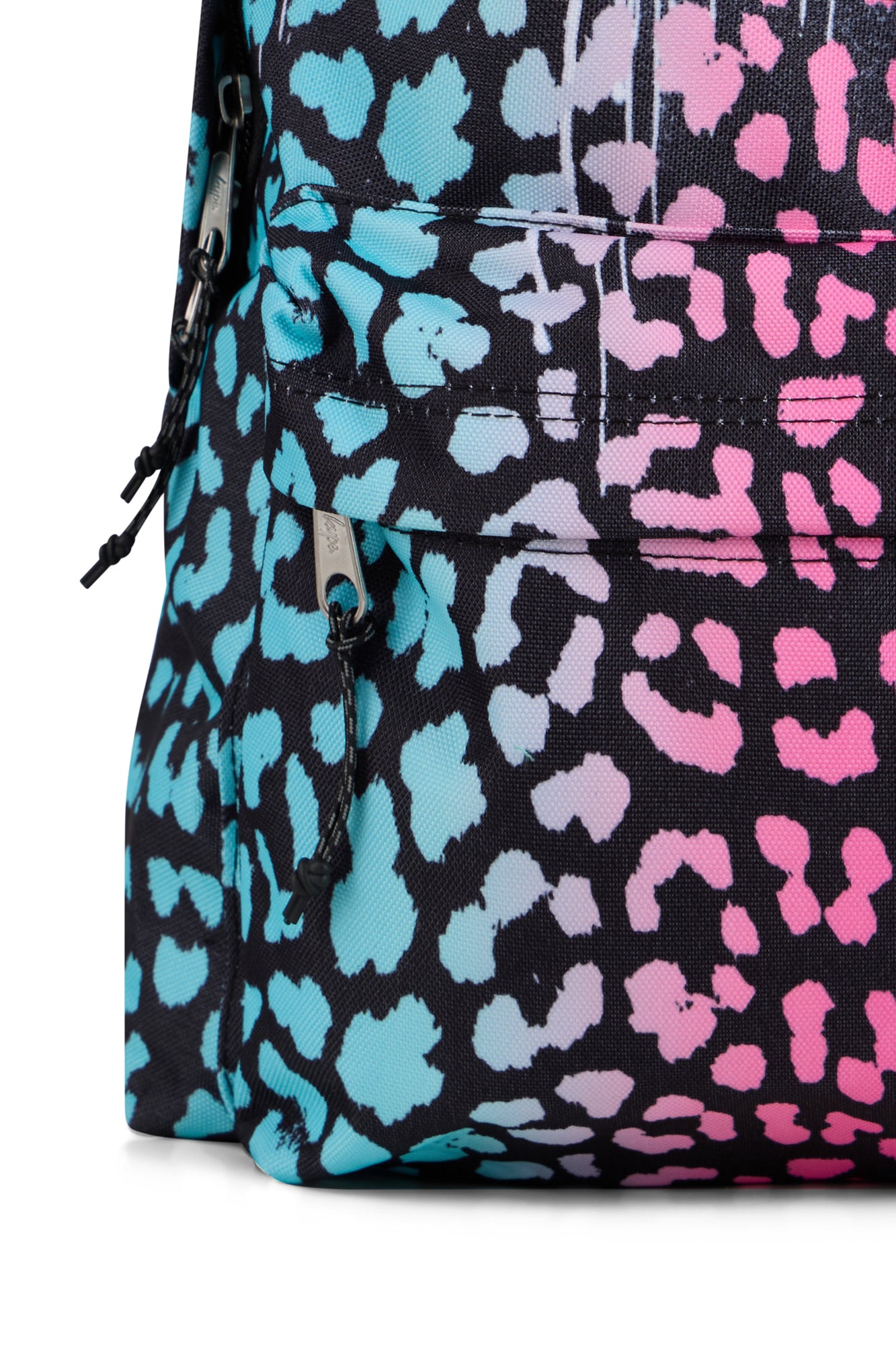 Hype Unisex Silver Leopard Drips Backpack