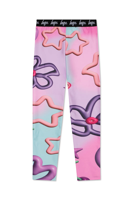 Hype Girls Pink Reverie Leggings
