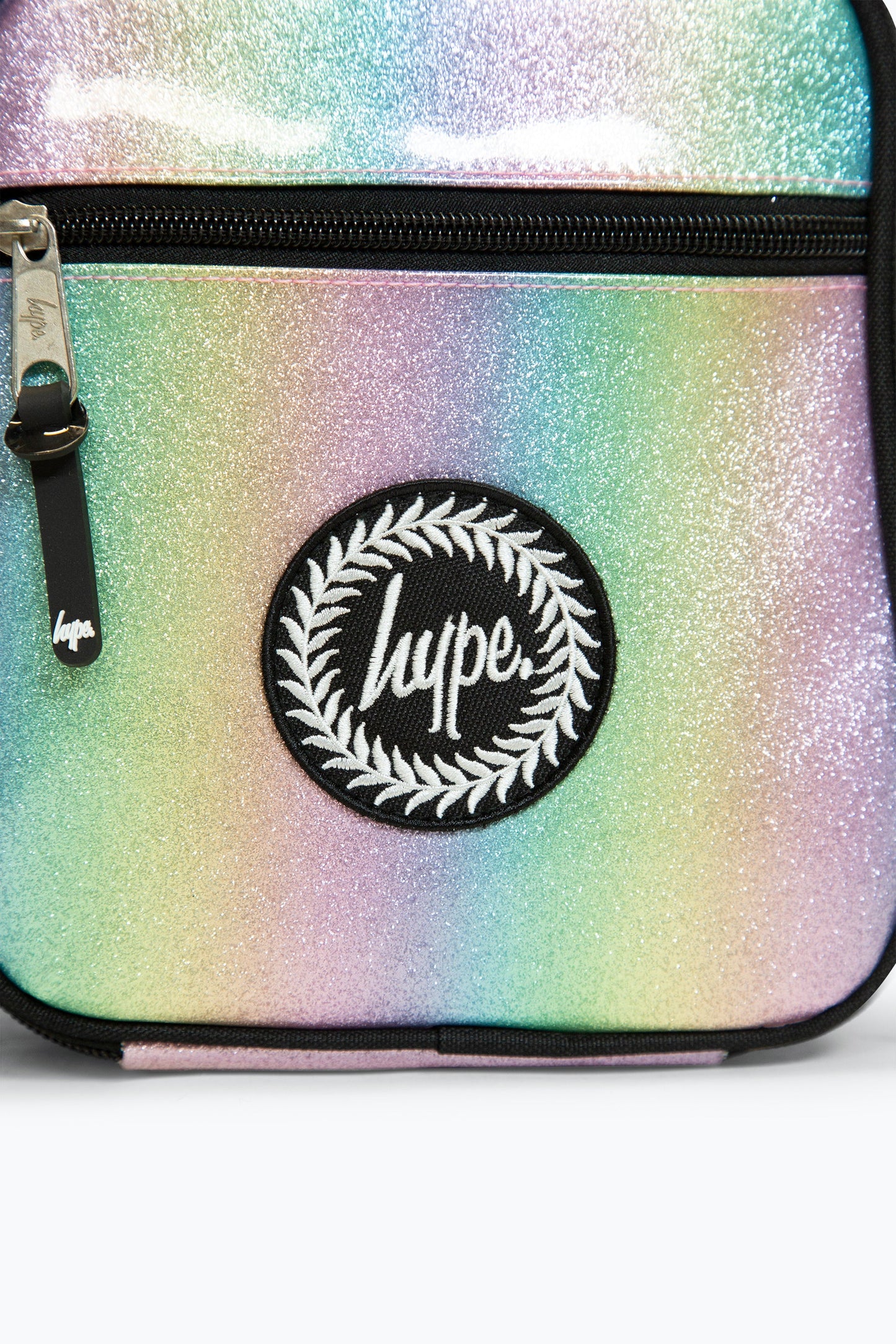 HYPE GLITTER RAINBOW LUNCH BAG