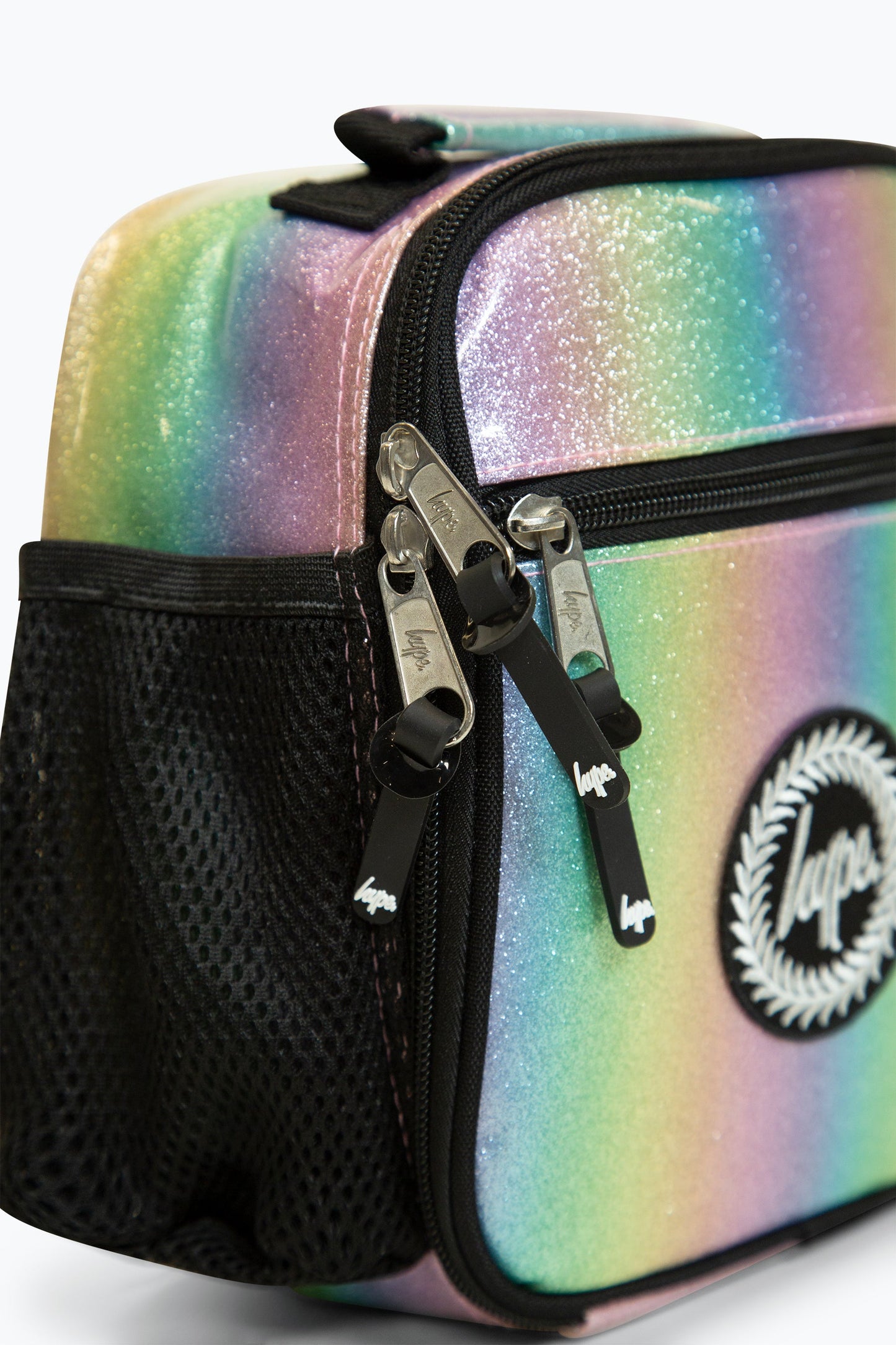 HYPE GLITTER RAINBOW LUNCH BAG