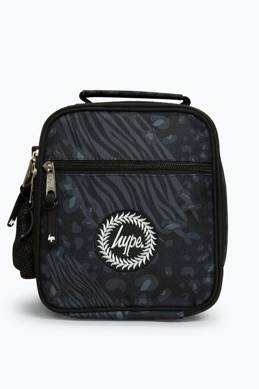 HYPE MONO ANIMAL PRINT LUNCH BAG